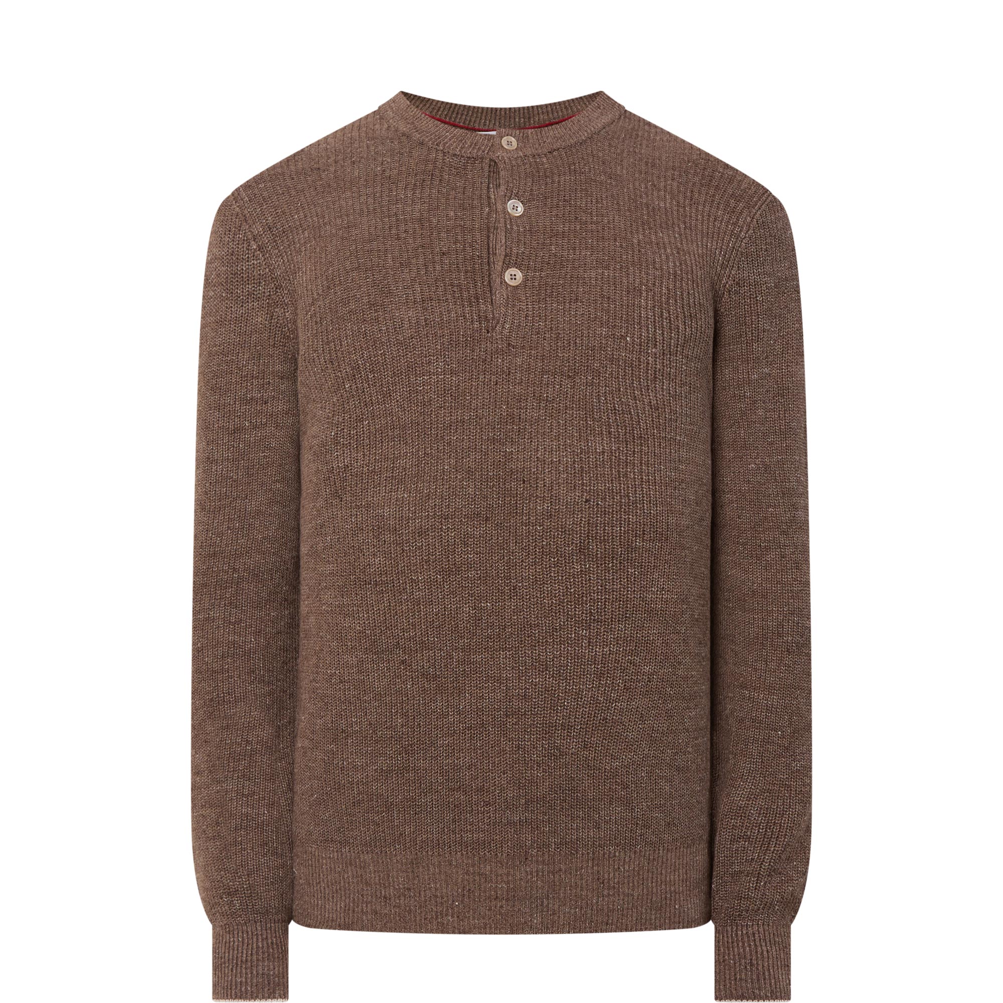 Serafino Henley Knitted Sweater
