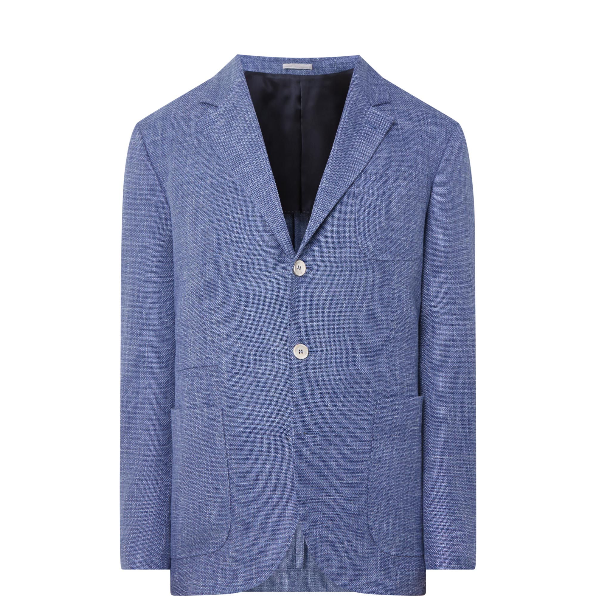 Hopsack Single-Breasted Blazer