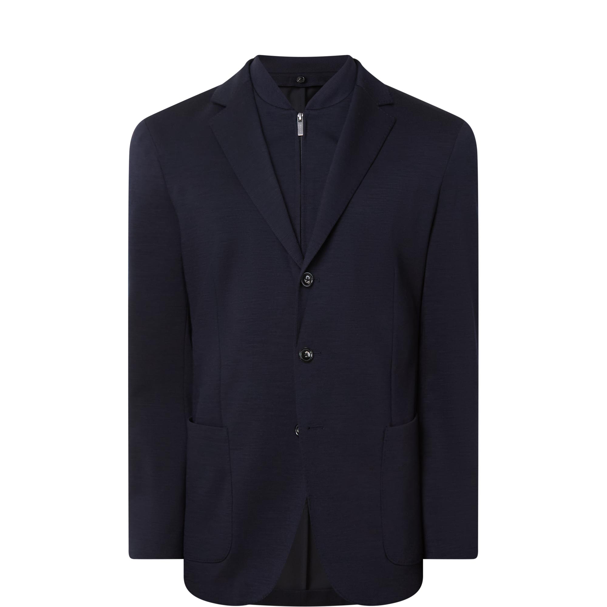 Single Breasted Sweatshirt Blazer