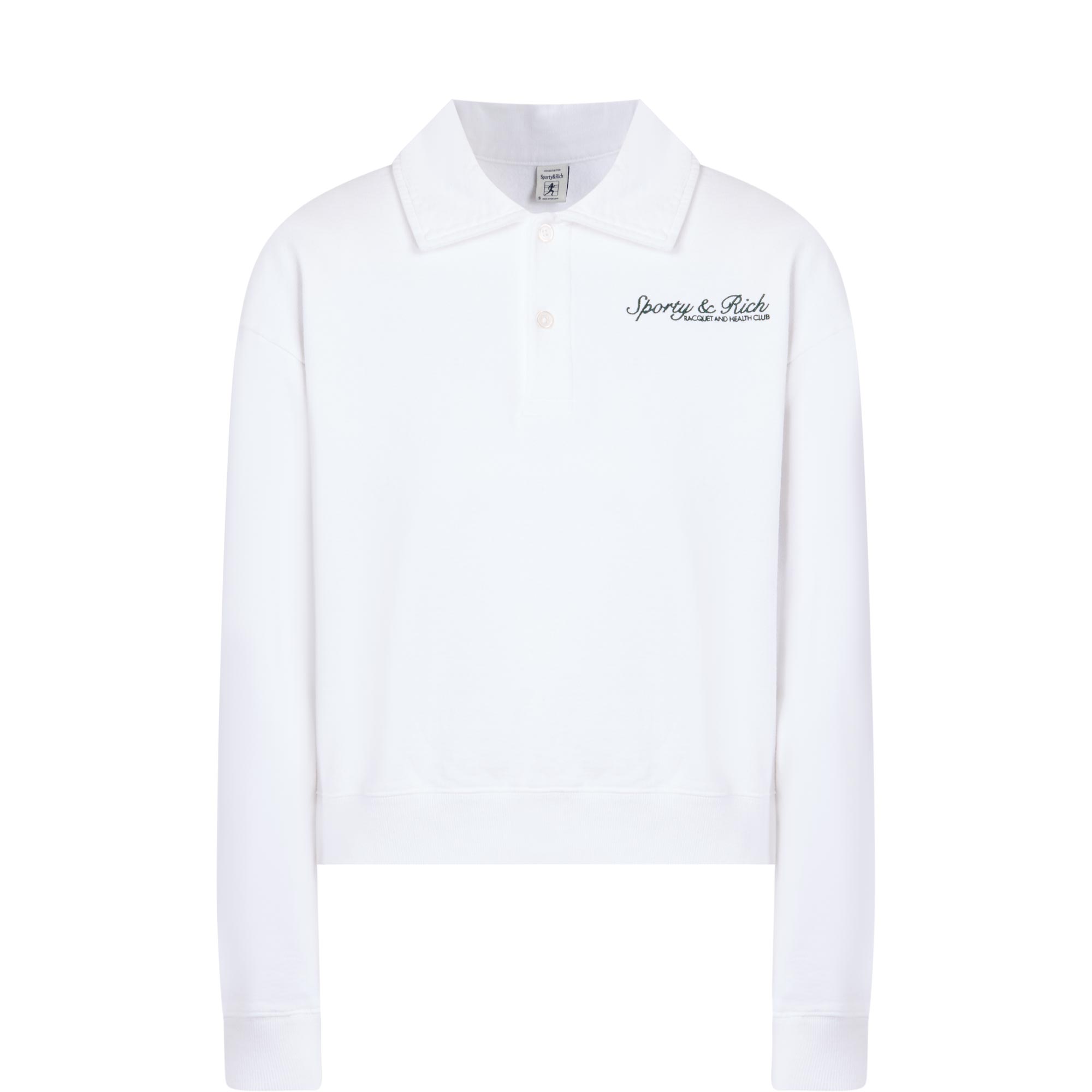 Syracuse Logo Long-Sleeved Polo Shirt