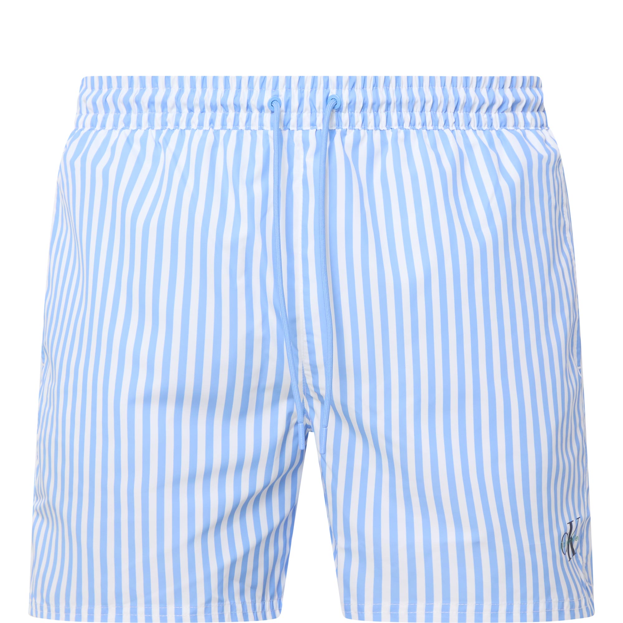 Monogram Stripe Swim Shorts