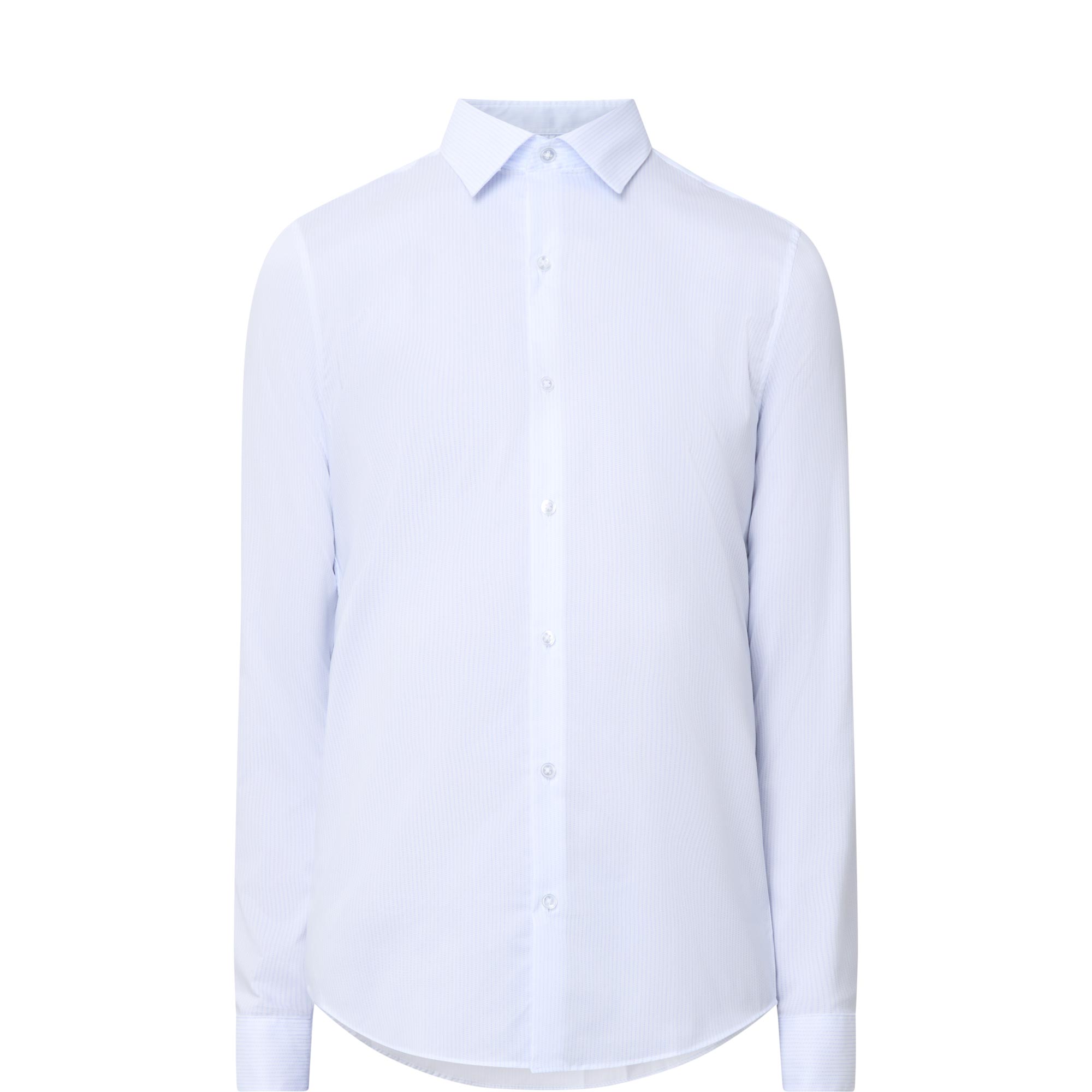 Geometric Stripe Single-Cuff Shirt