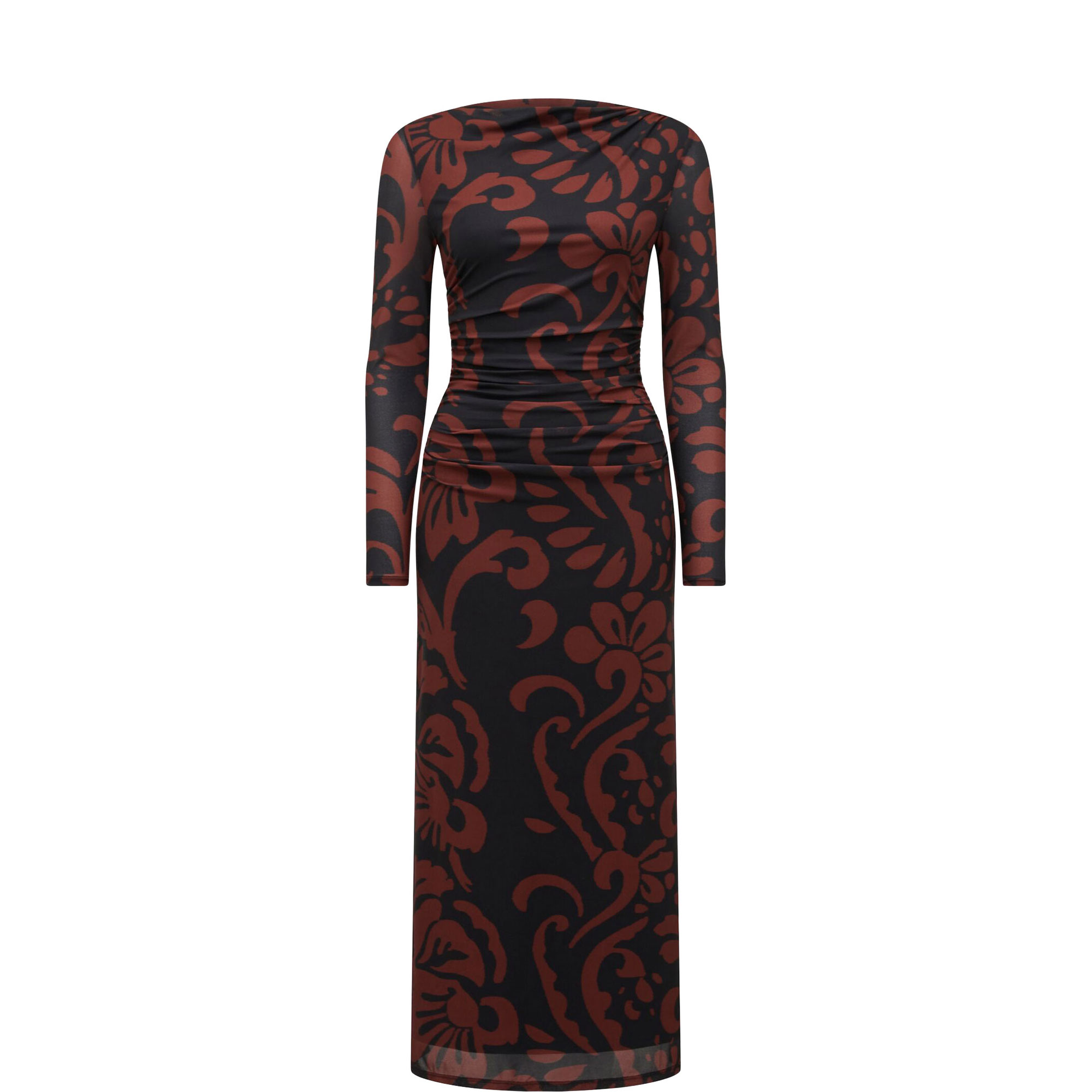 Joni Mesh Floral Dress