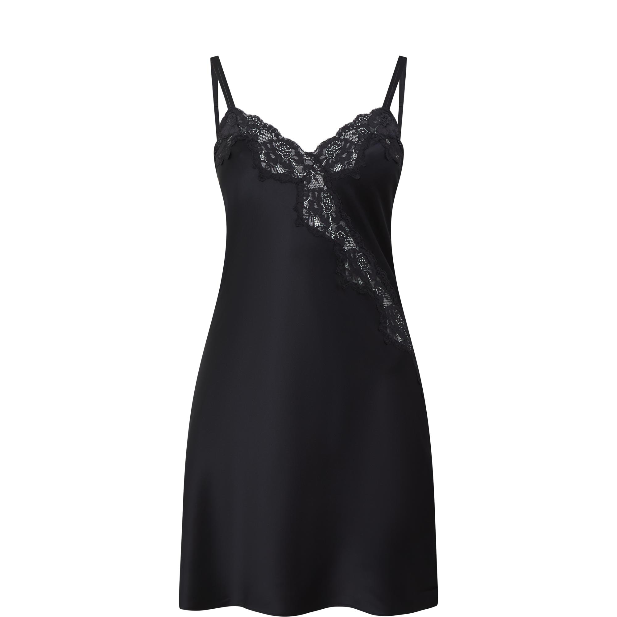 Lace Satin Chemise