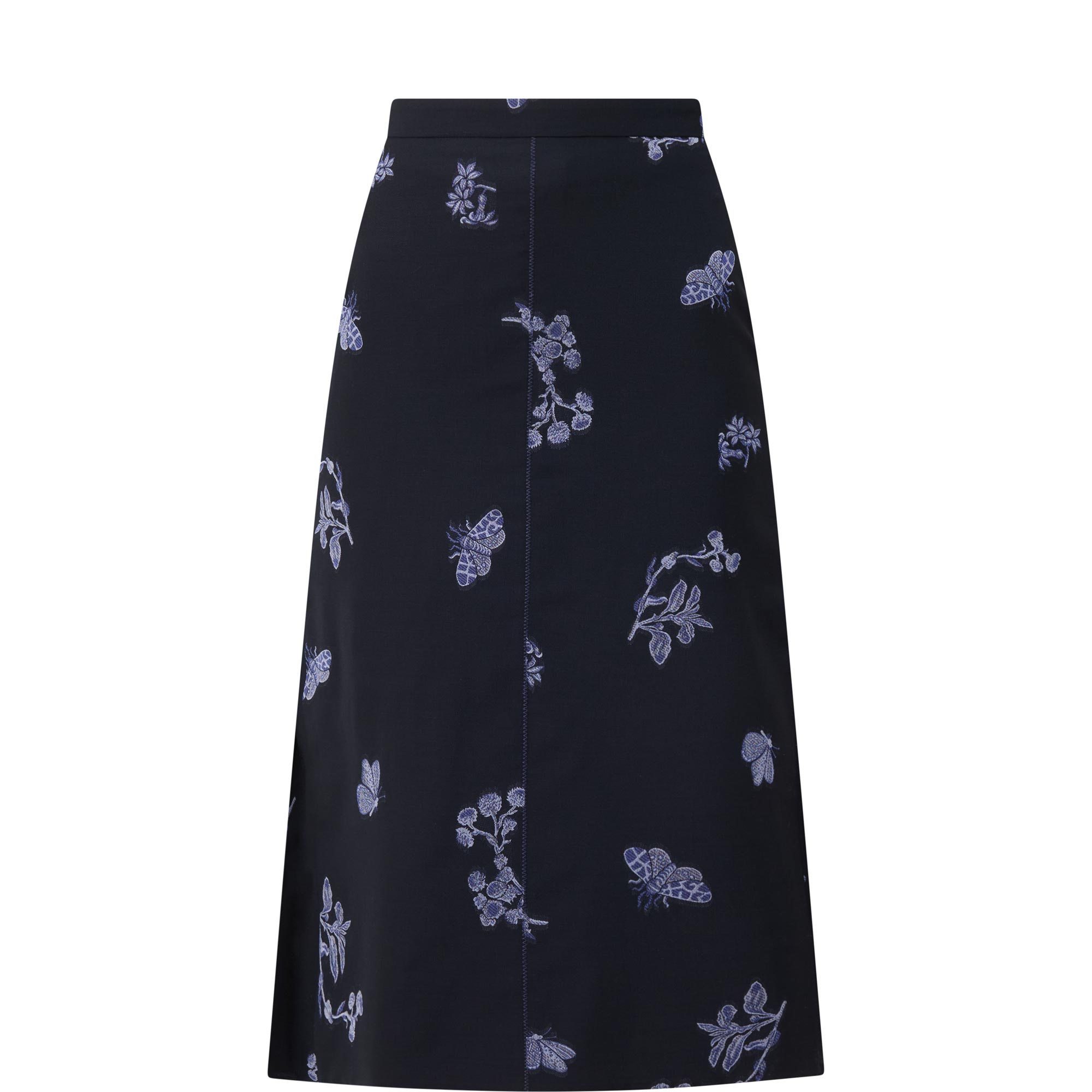 Floral Jacquard Skirt