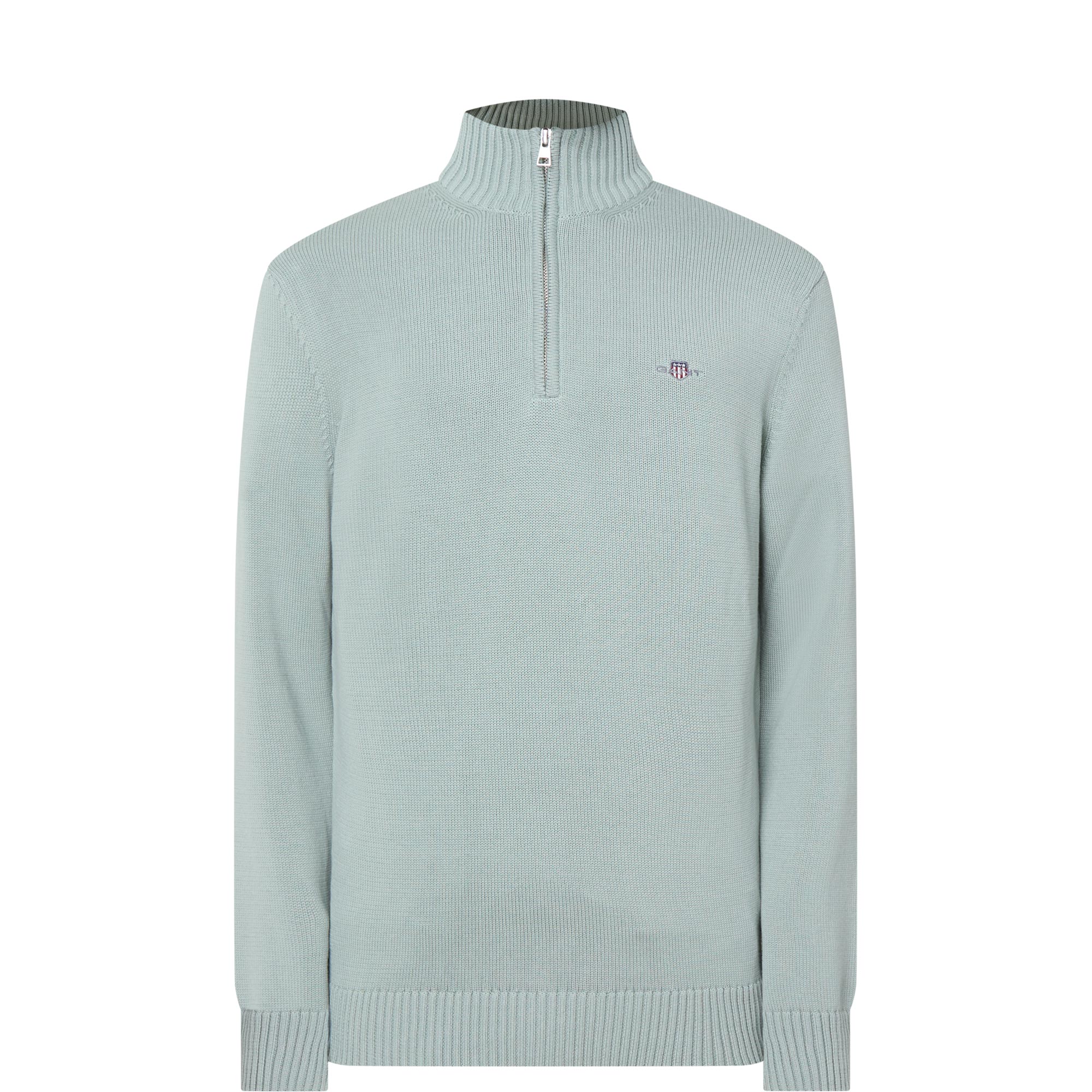 Shield Logo Half-Zip Sweater