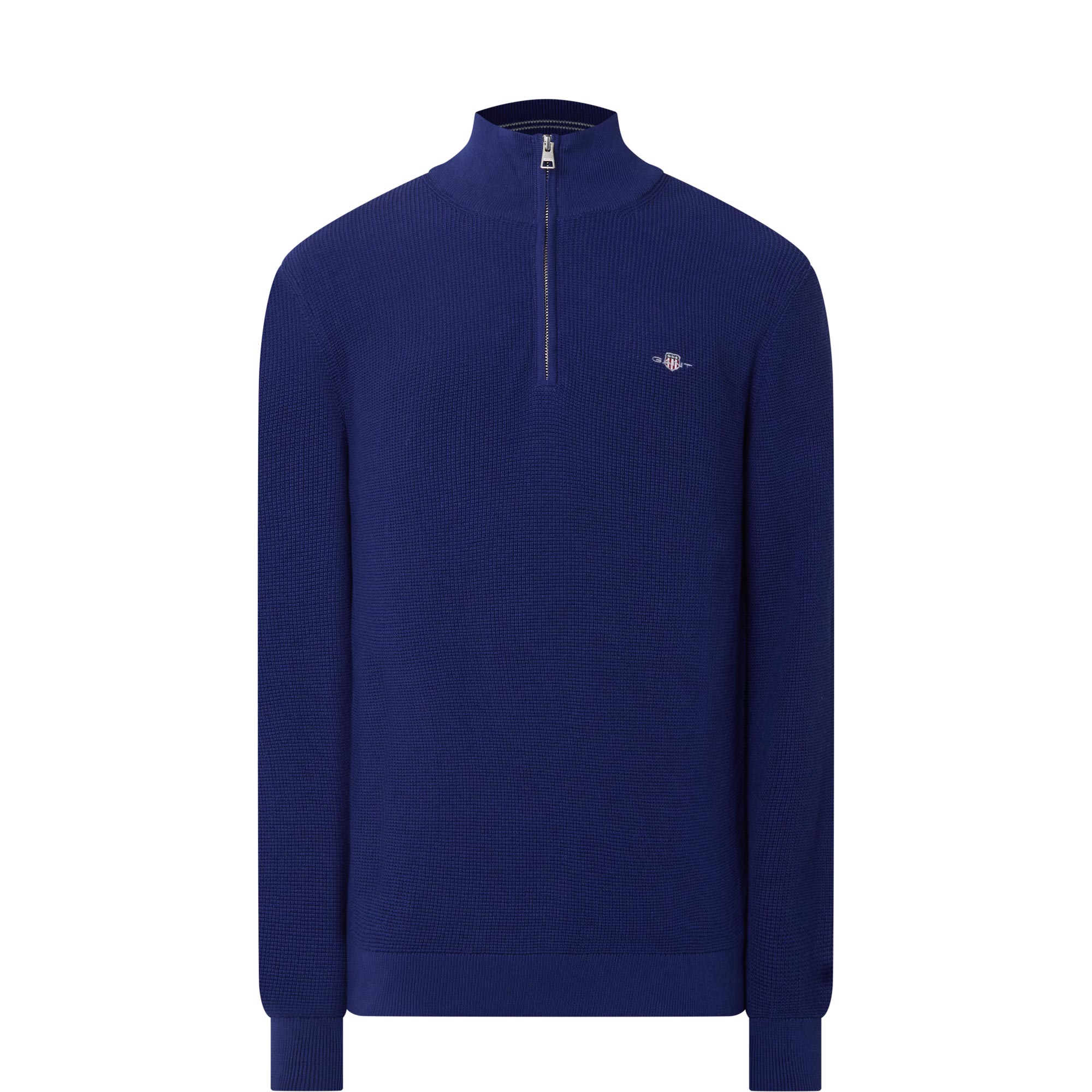 Shield Logo Half-Zip Sweater