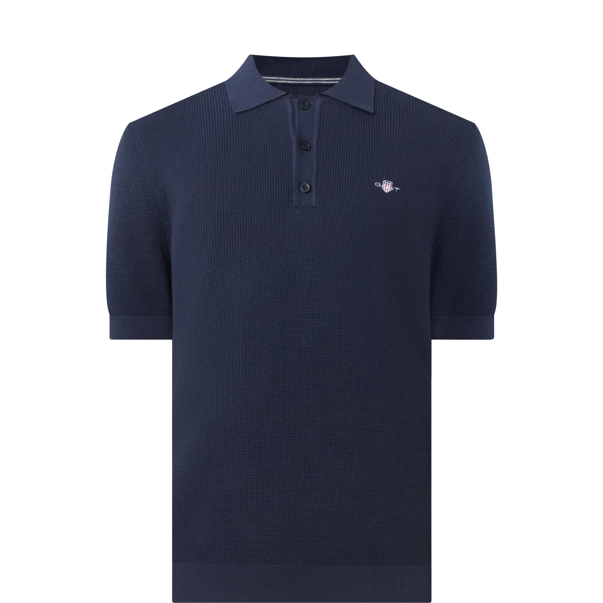 Shield Textured Polo Shirt
