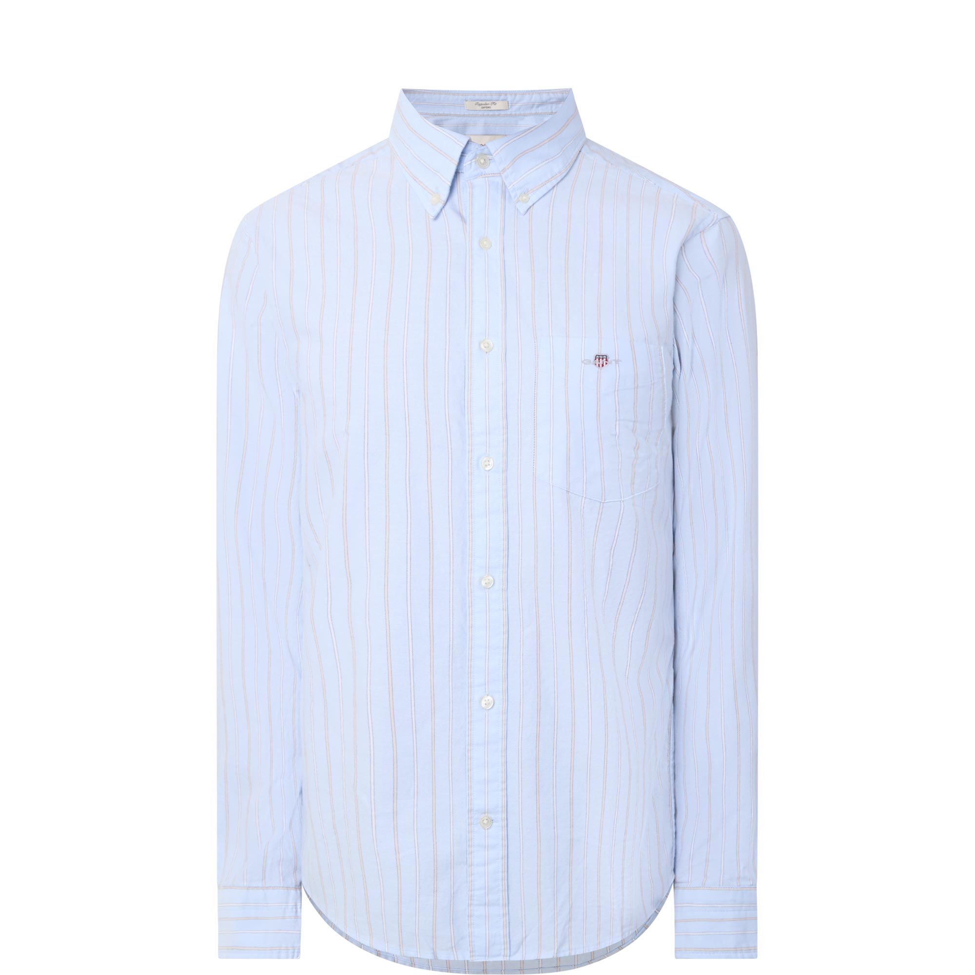 Shield Logo Classic Striped Oxford Shirt