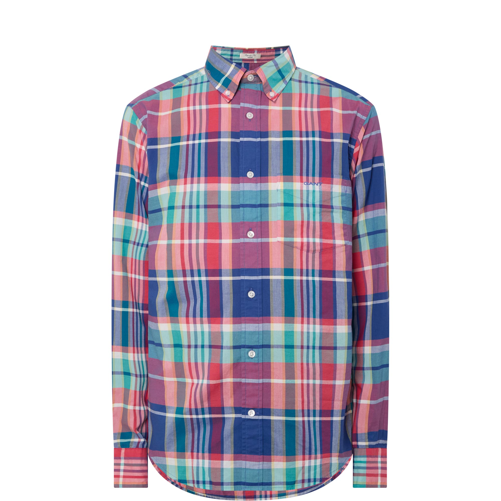 Logo Check Print Shirt