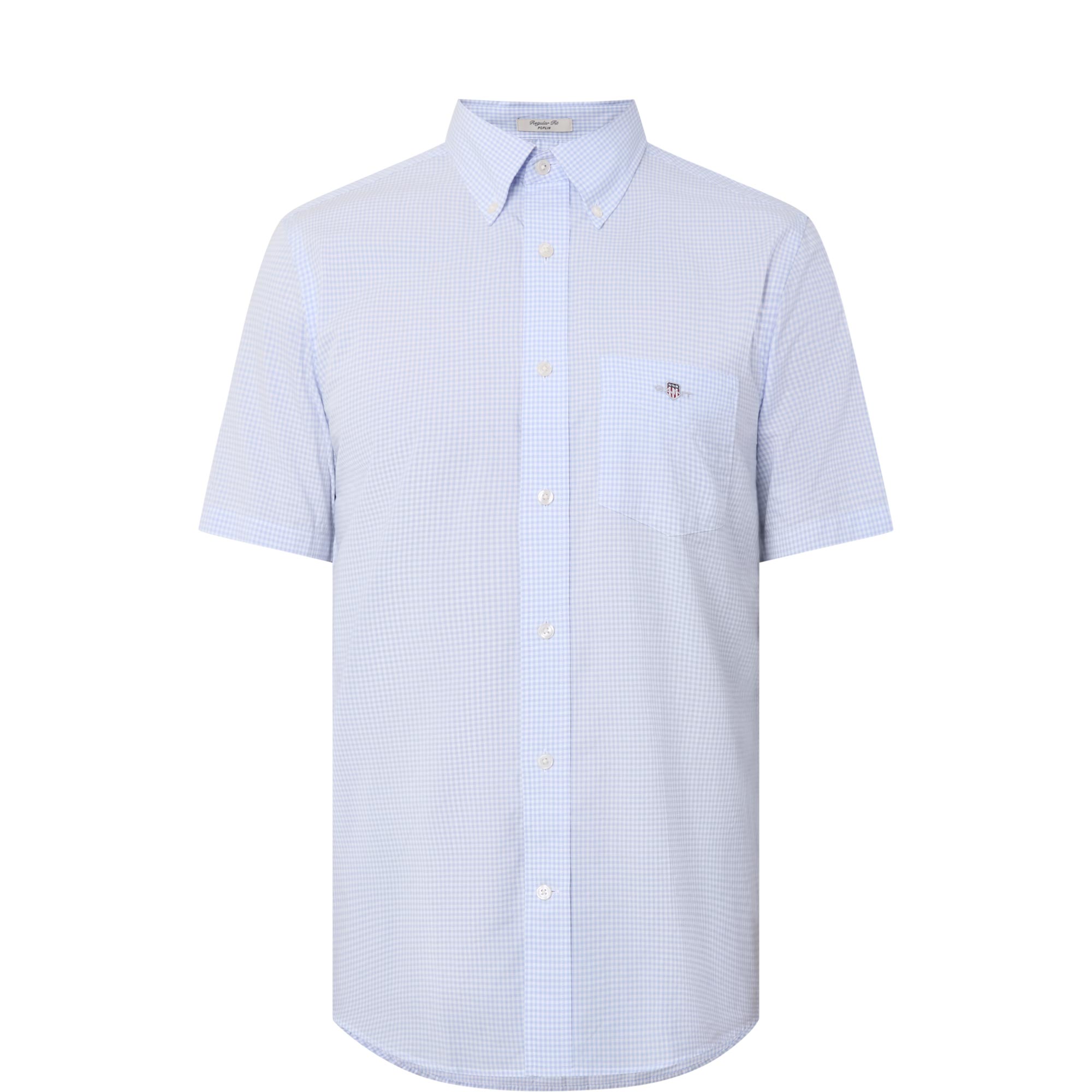 Shield Logo Gingham Shirt