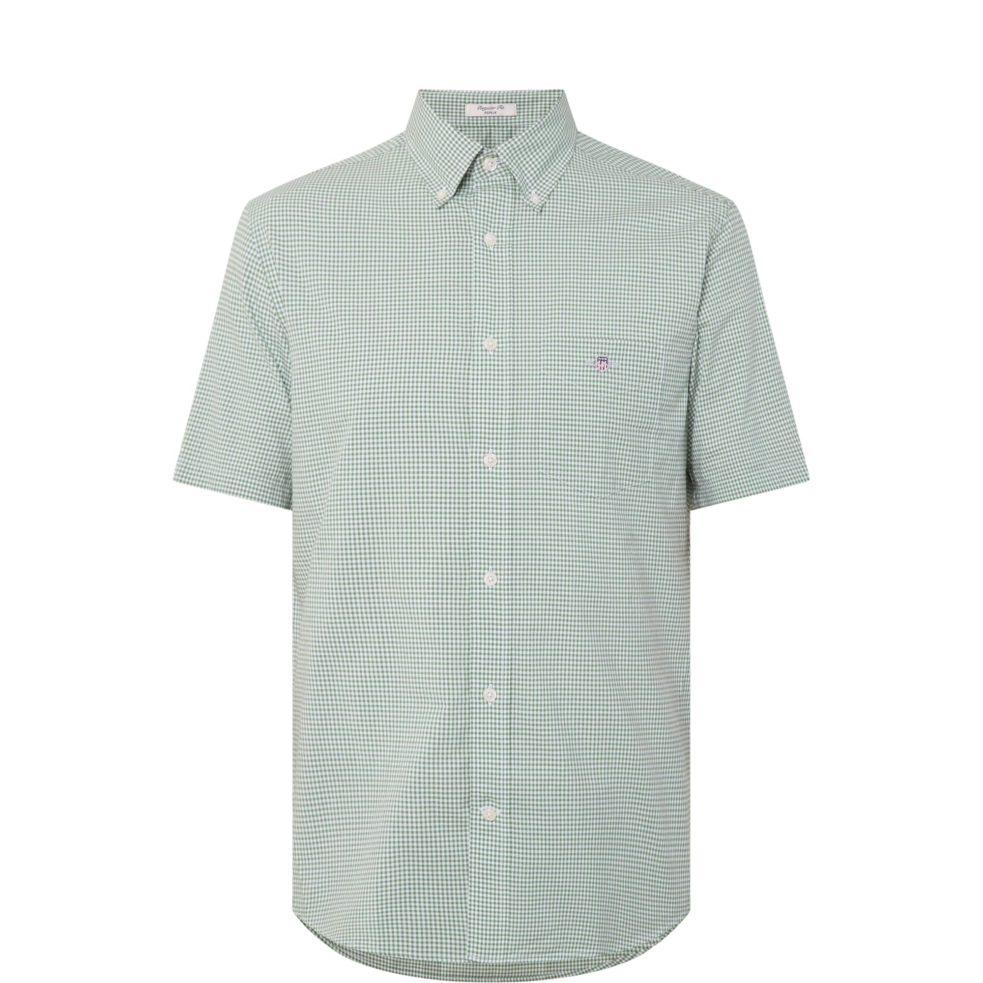 Shield Logo Gingham Shirt