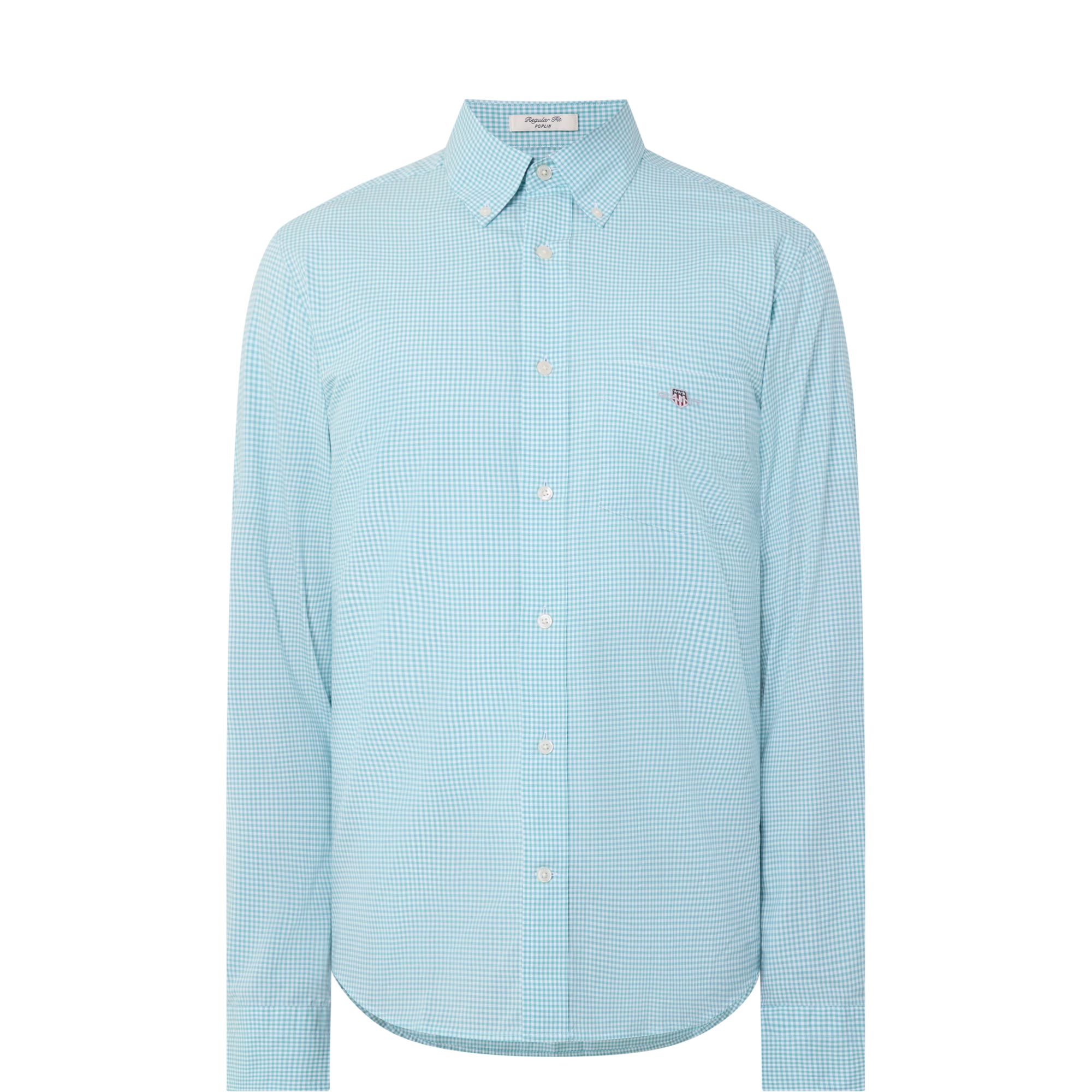 Shield Logo Gingham Shirt