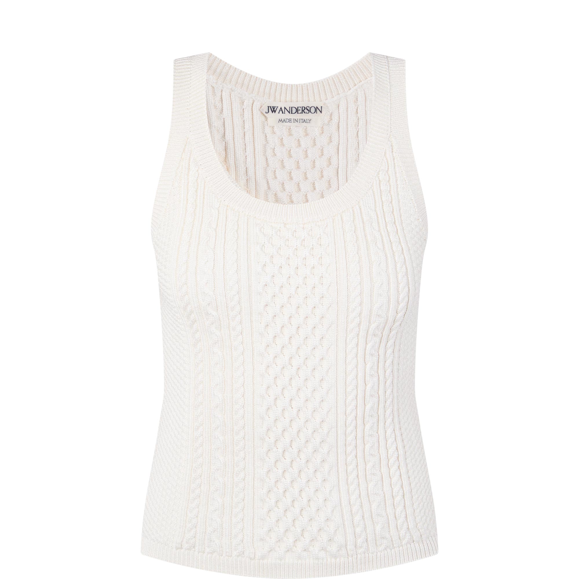 Cable-Knit Tank Top
