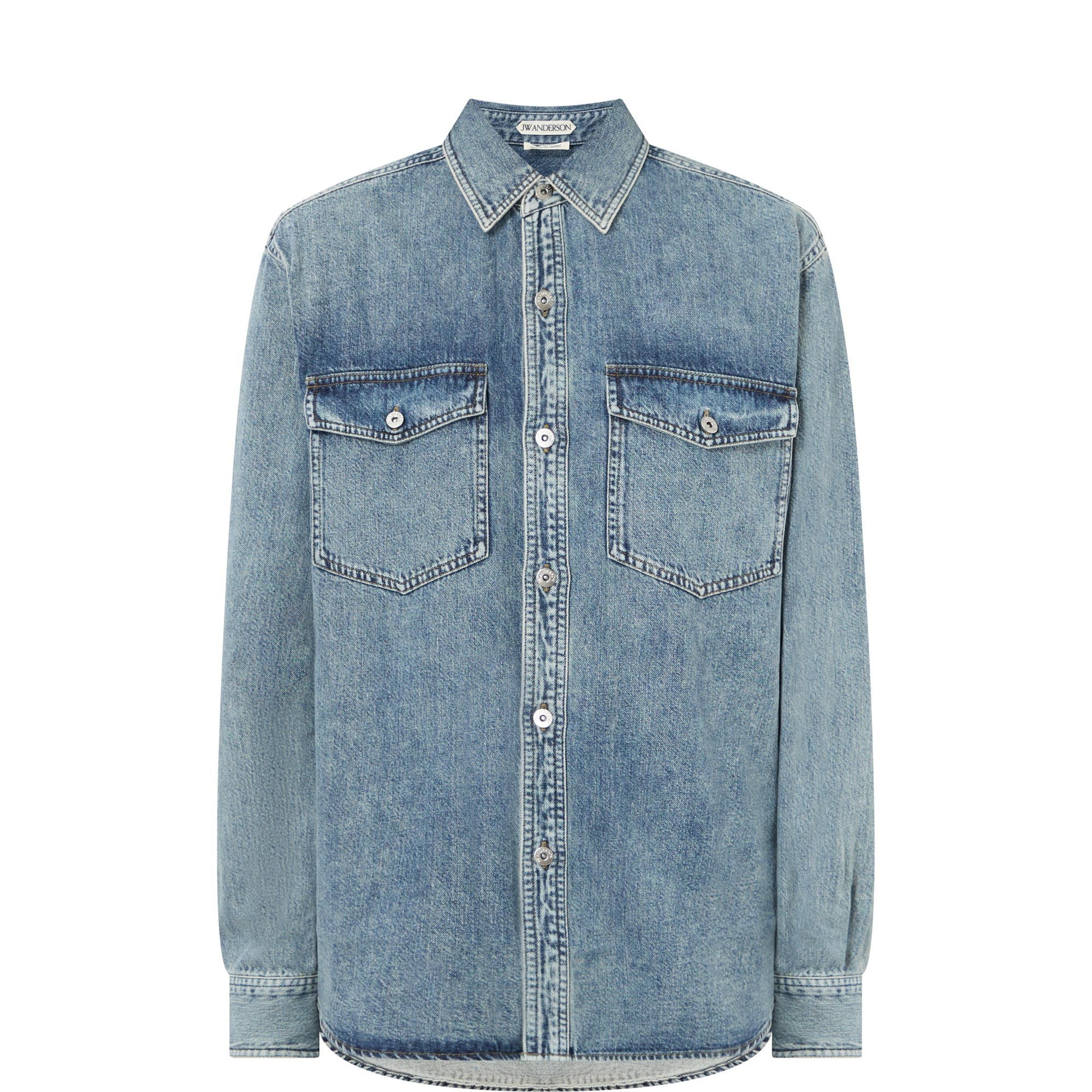 Logo Denim Shirt