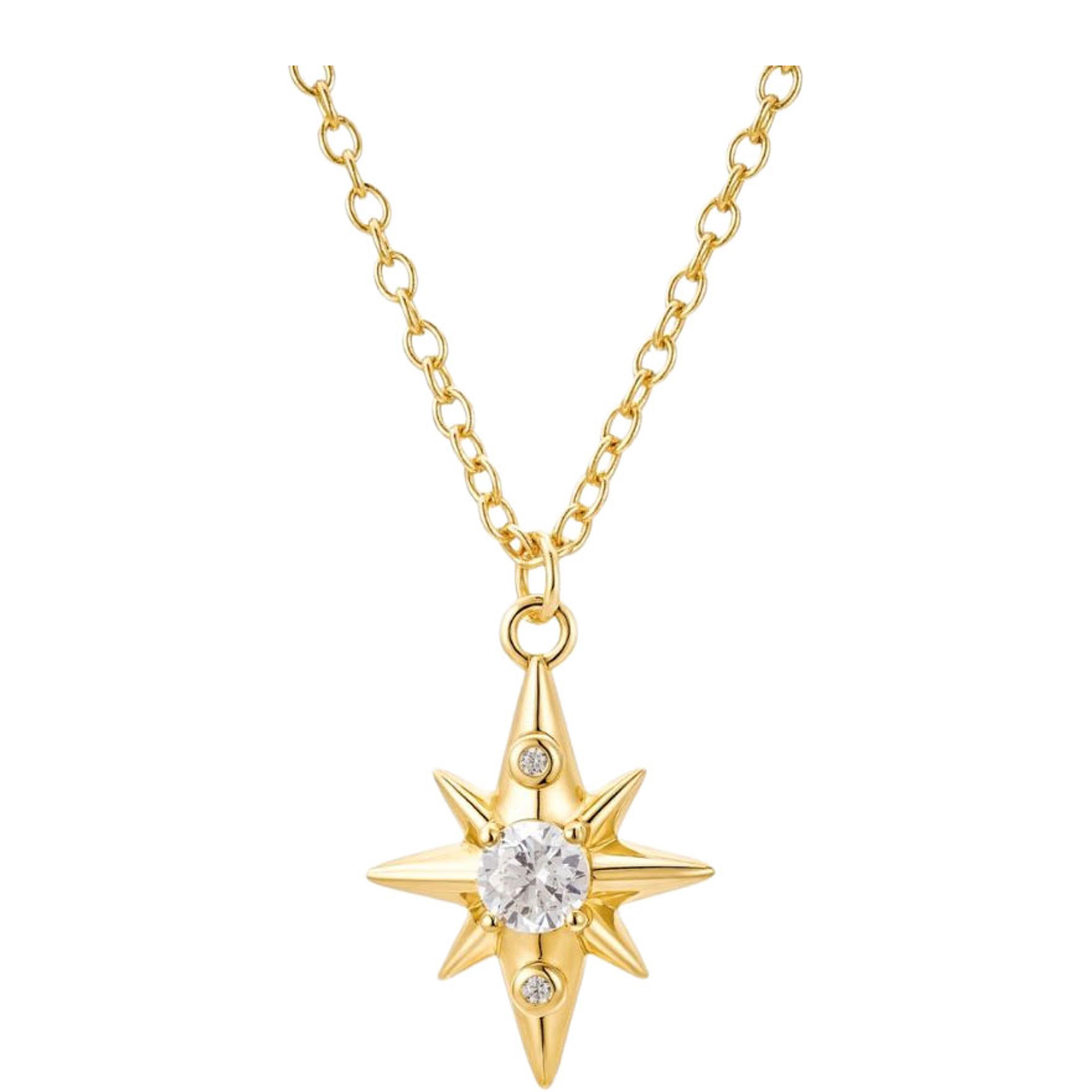 Star Drop Necklace