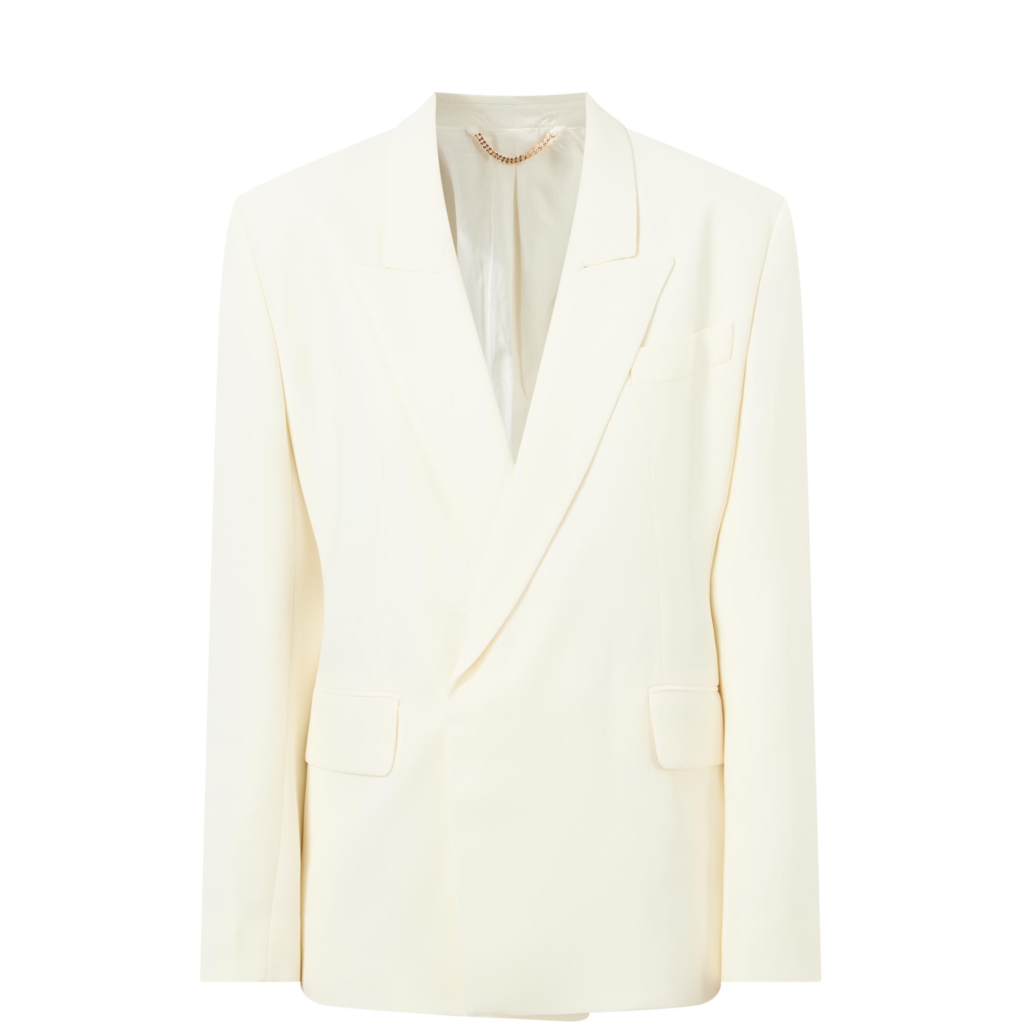 Double-Breasted Tailored Blazer