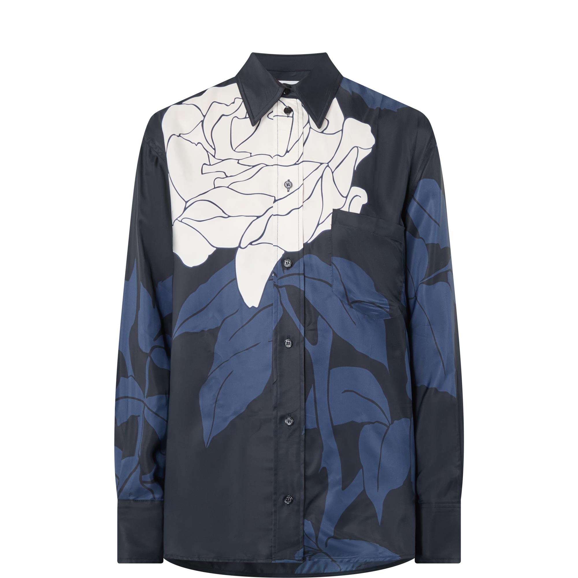Floral Single Cuff Shirt