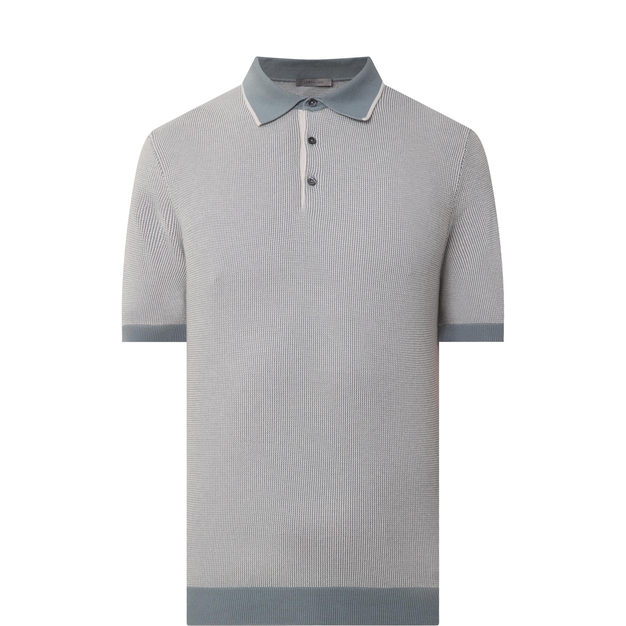 Micro Jacquard Polo Shirt