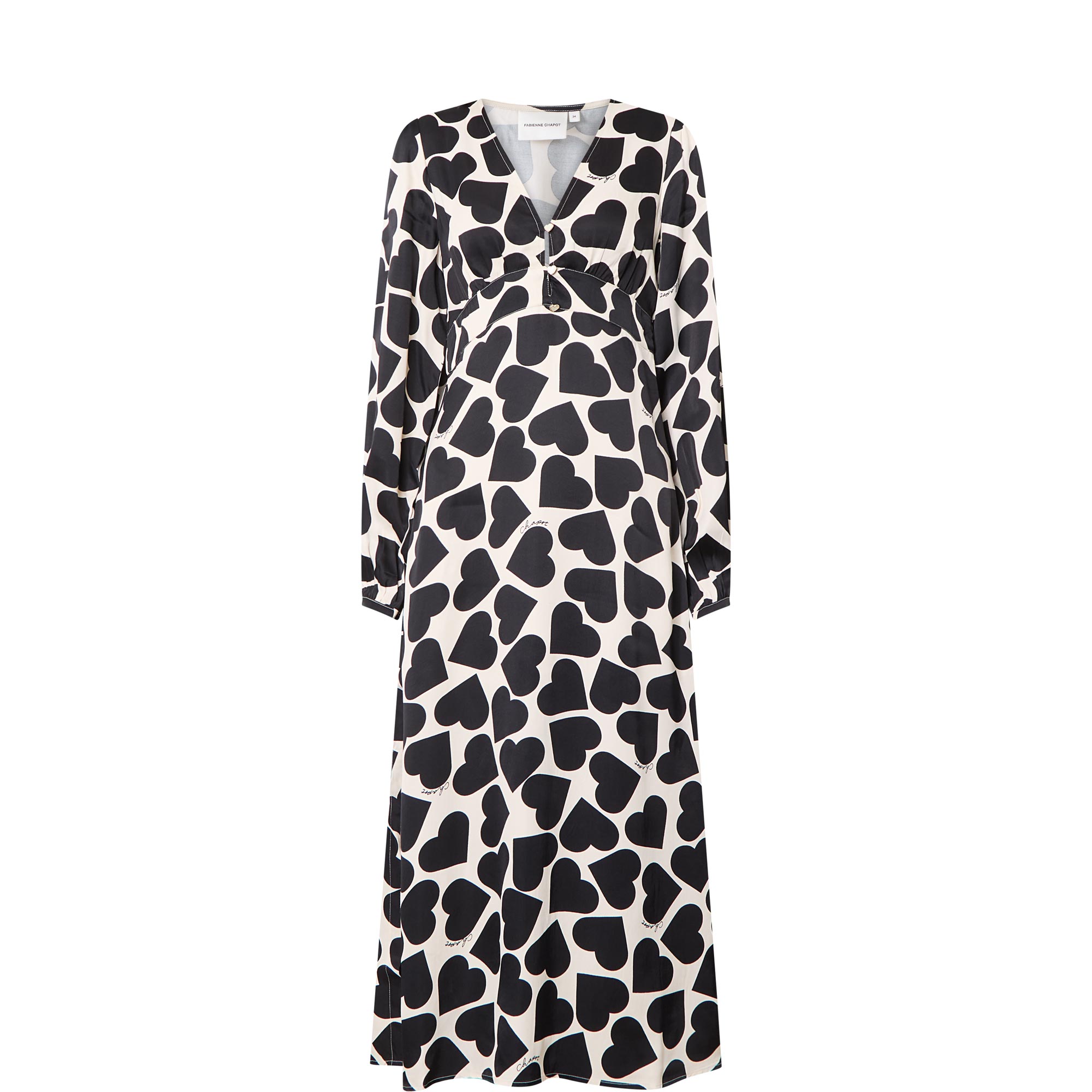 Andy Heart Flared Dress