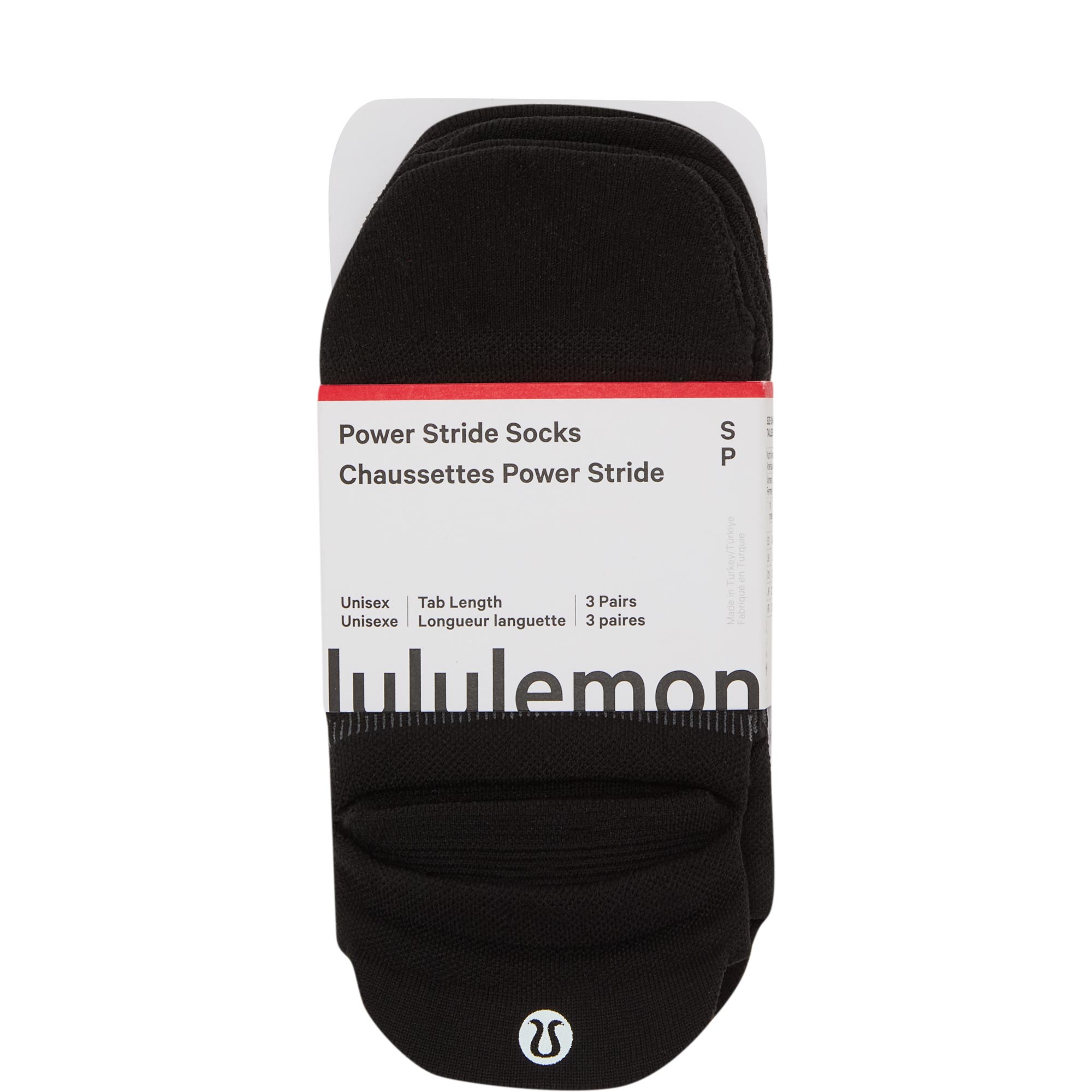 Three-Pack Power Stride Tab Socks