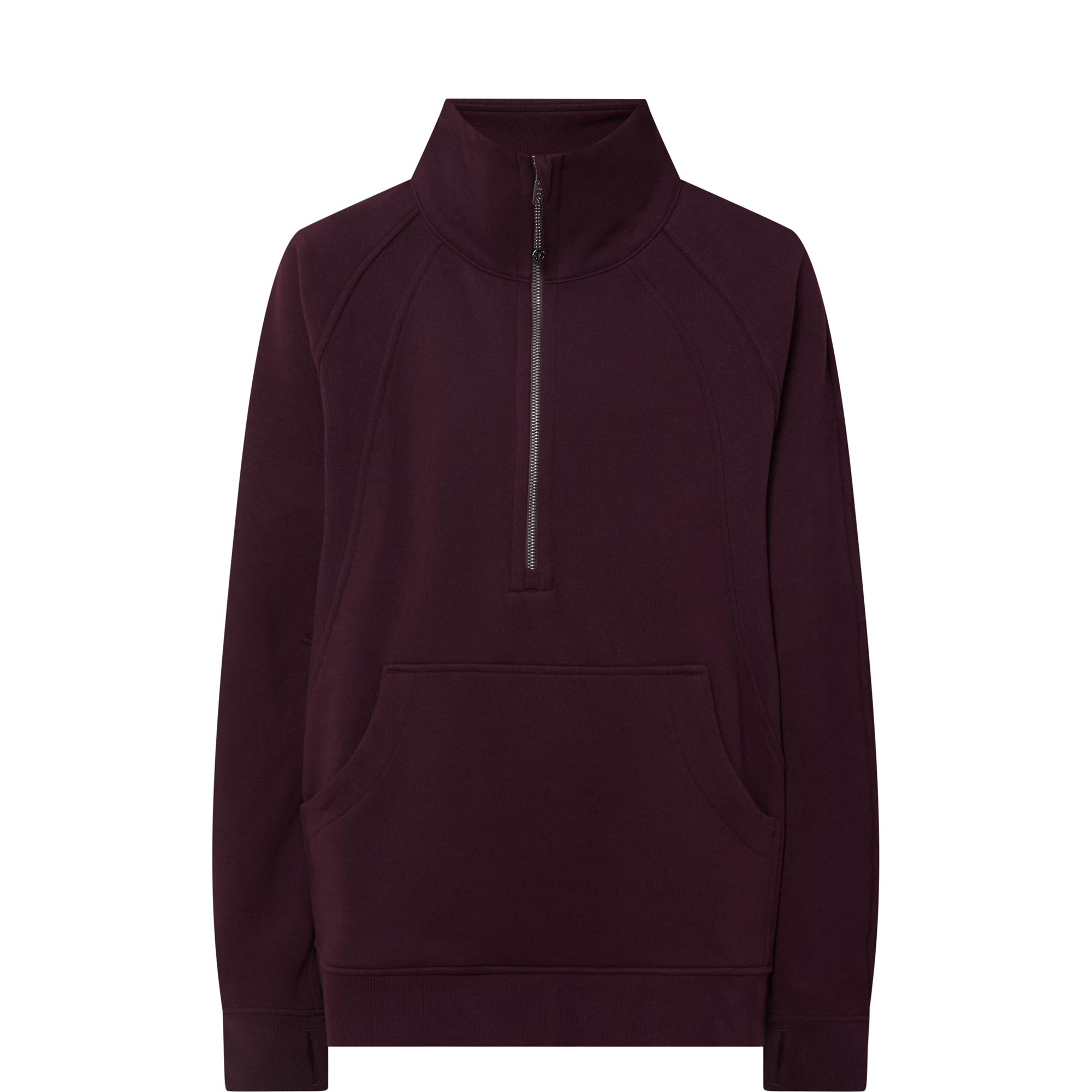 Scuba Oversized Half-Zip Long Sweatshirt