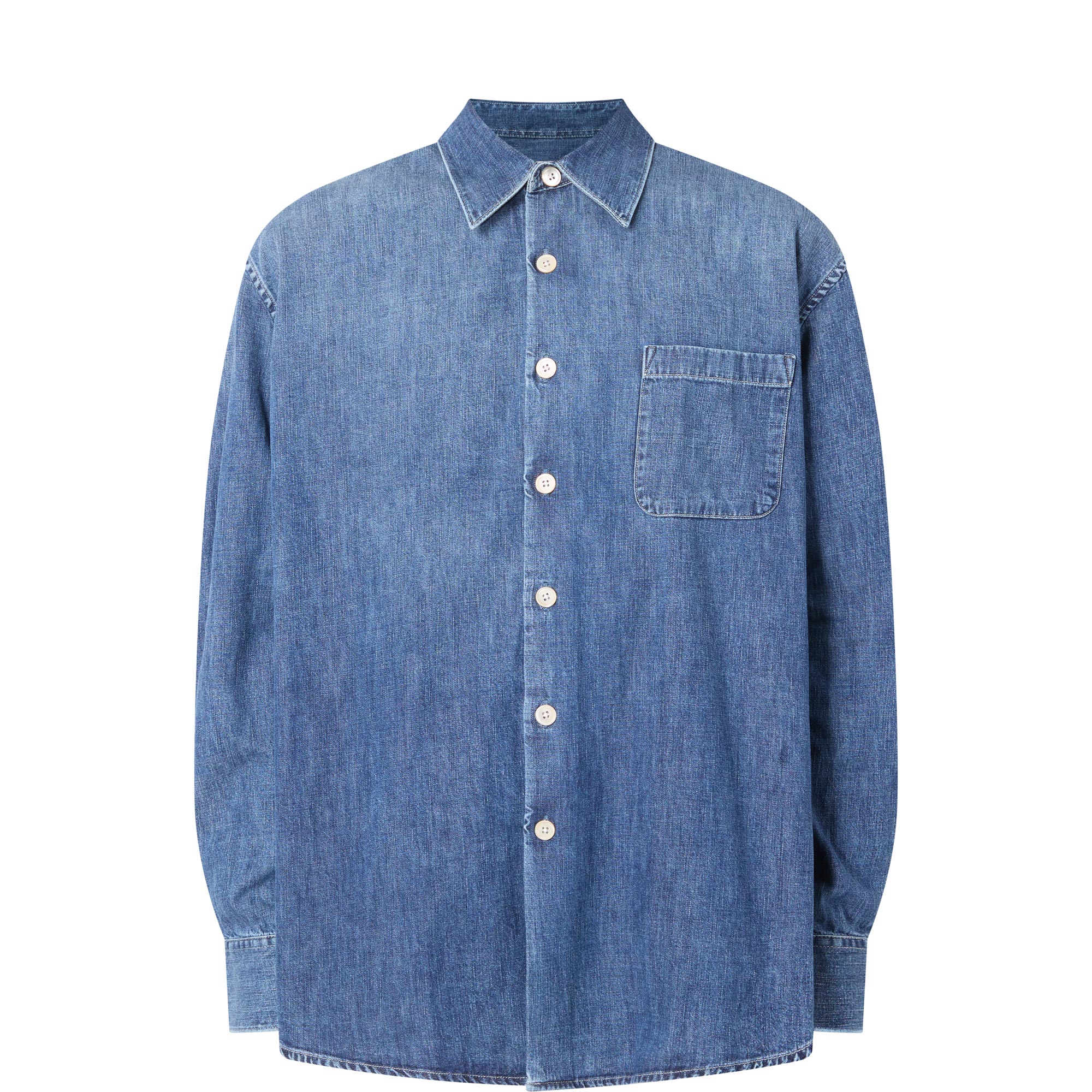 Above Oversized Denim Shirt