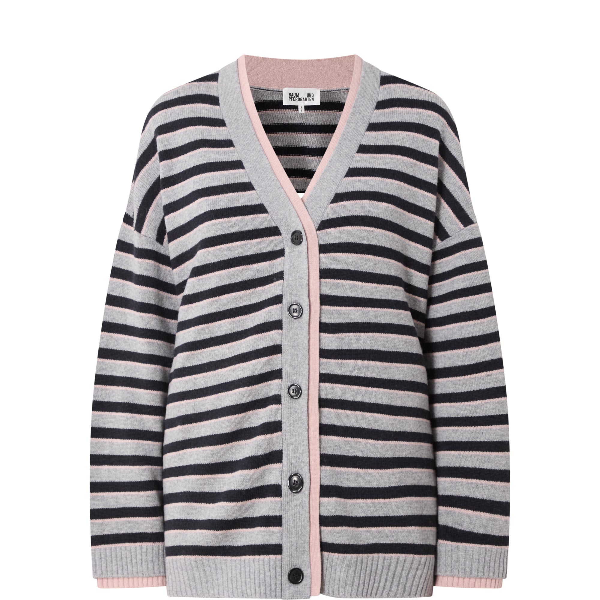 Cissia Striped Cardigan