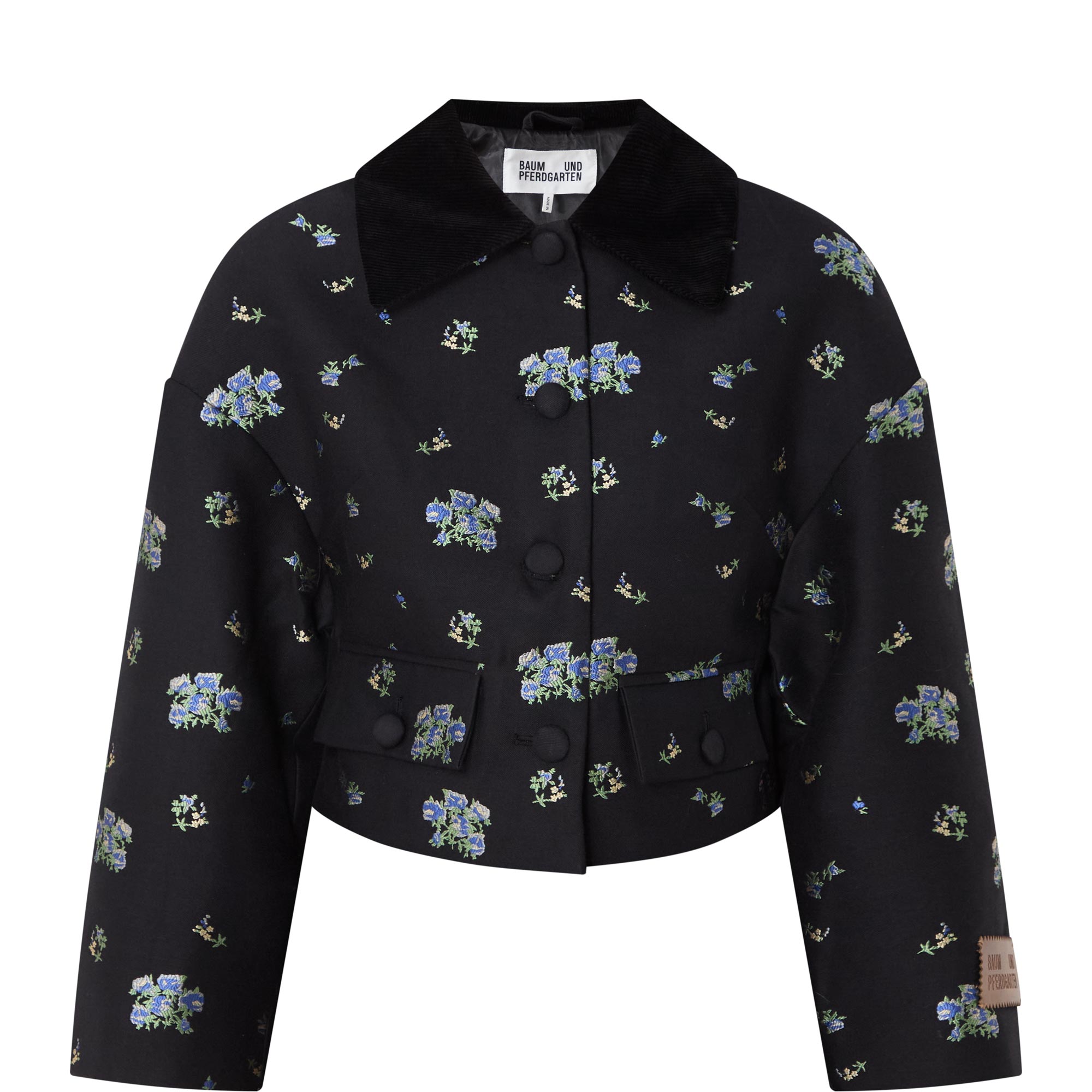 Babeth Floral Cropped Jacket