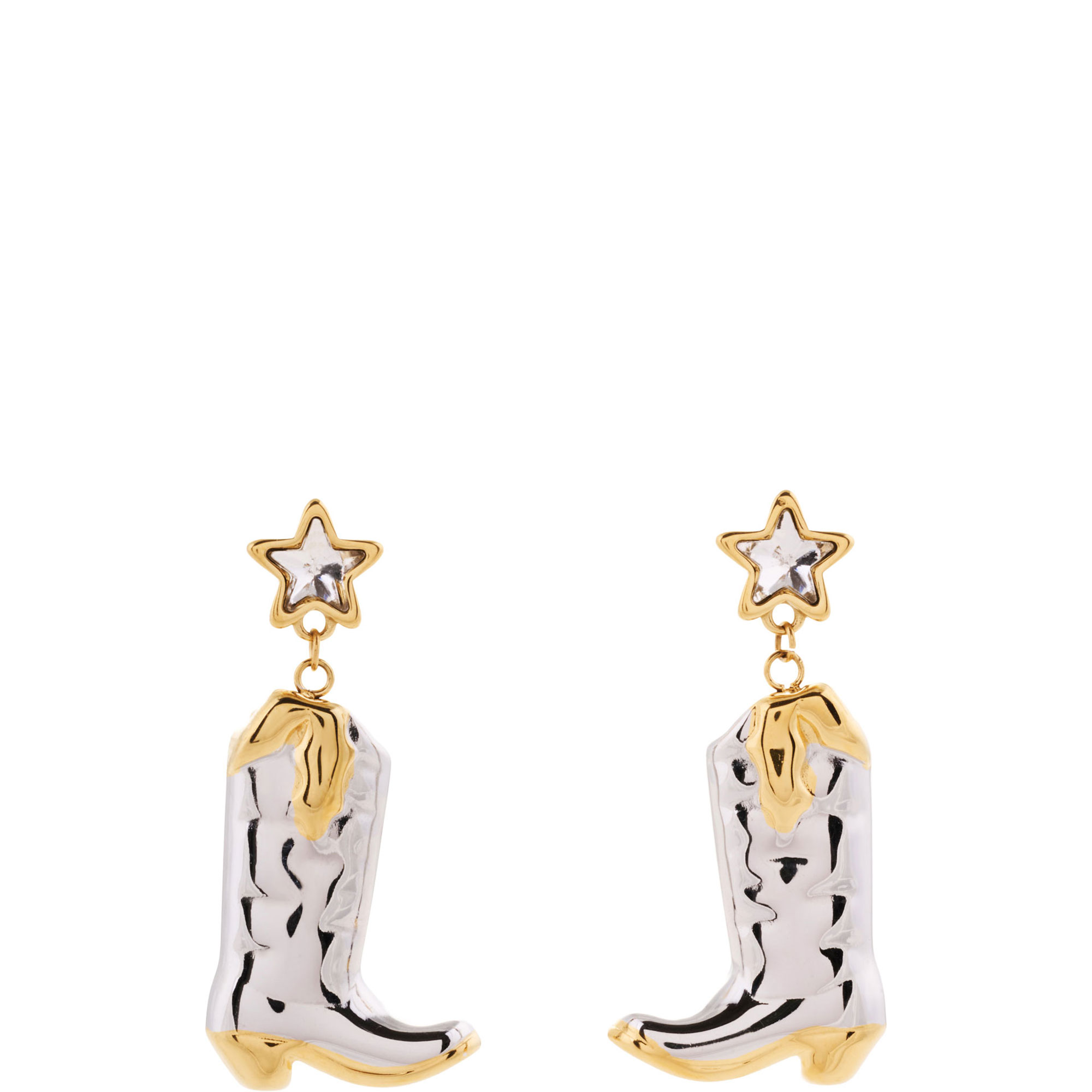 Dazzle Cowboy Boot Earrings