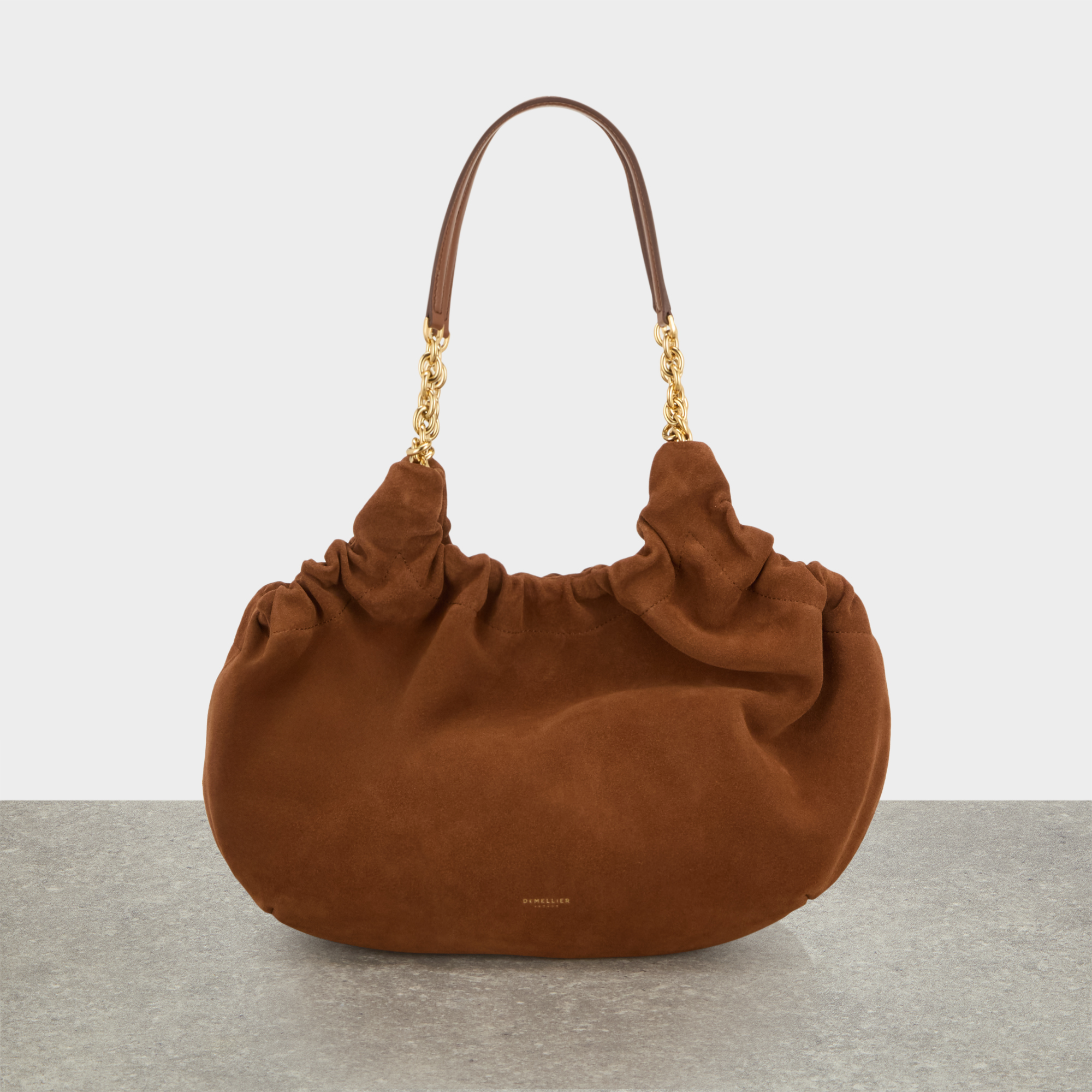 Miami Midi Suede Shoulder Bag