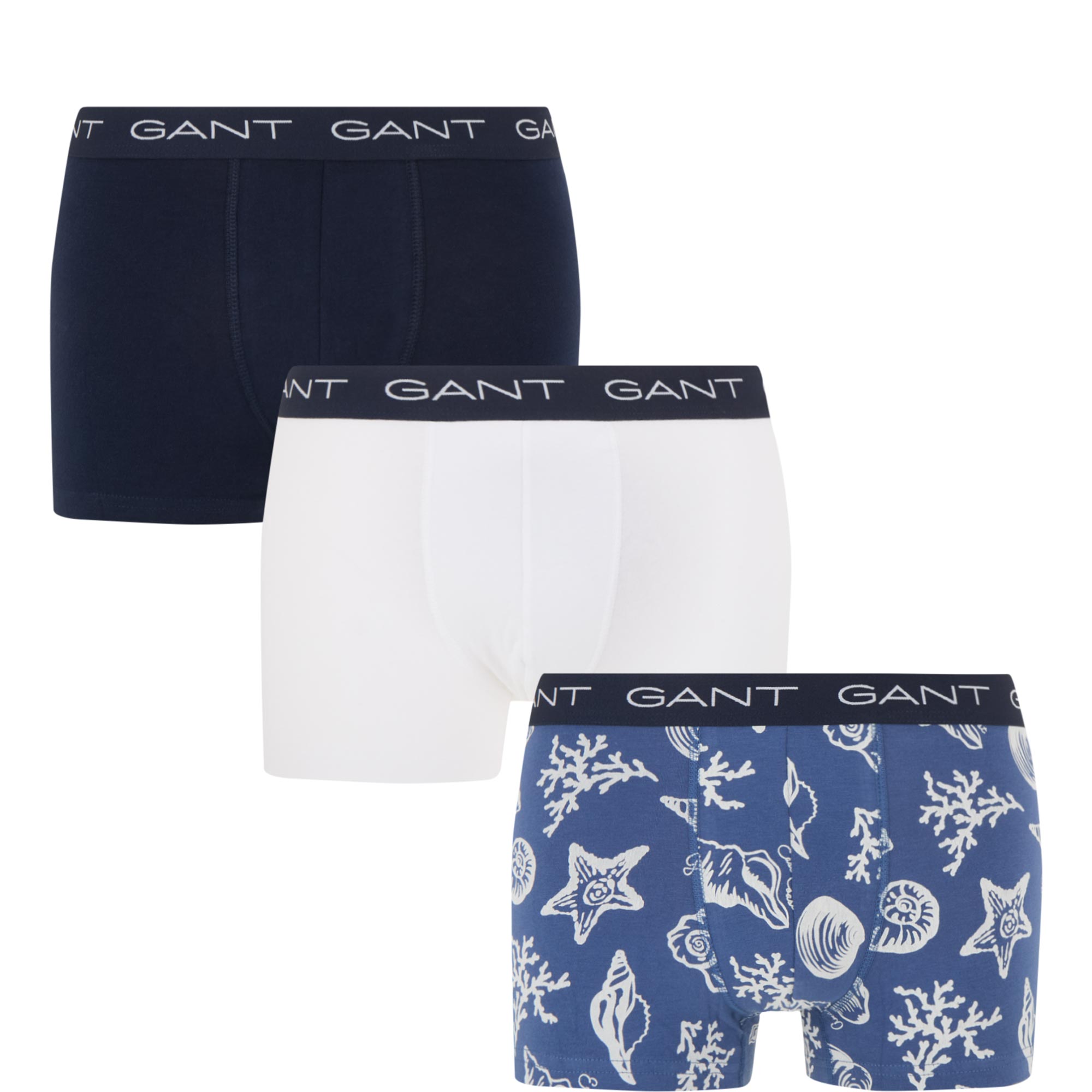 Three-Pack Logo Trunks