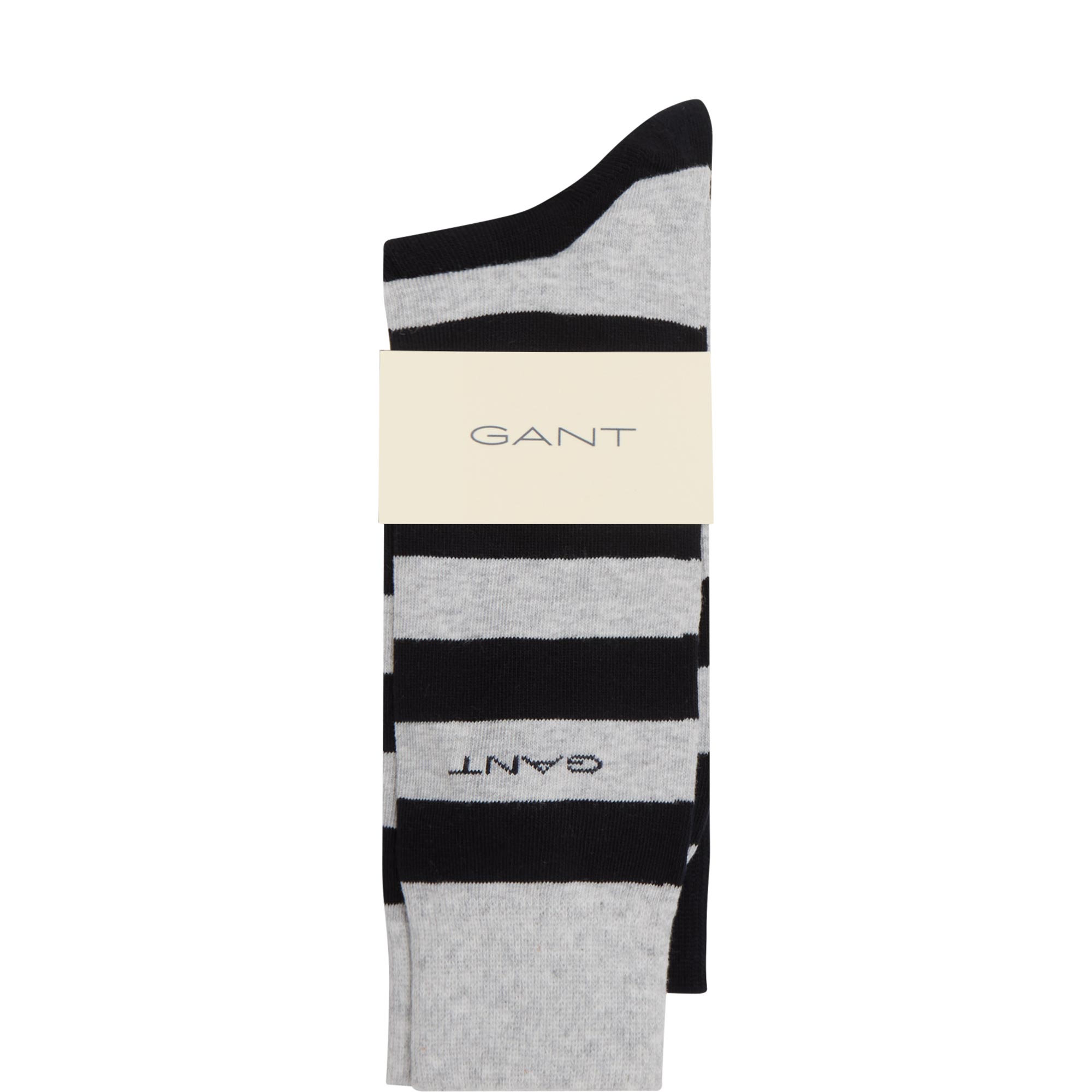 Two-Pack Barstripe & Solid Logo Socks