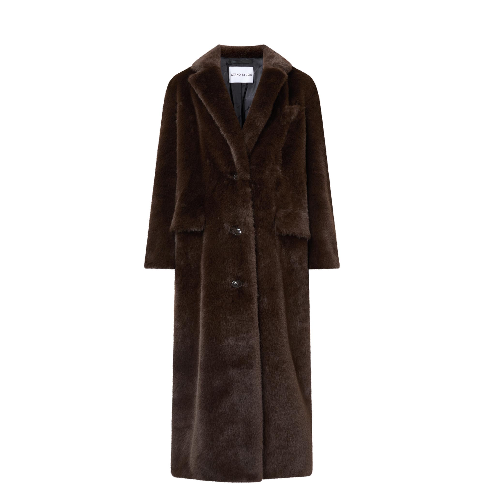 Emmie Long Faux Shearling Coat