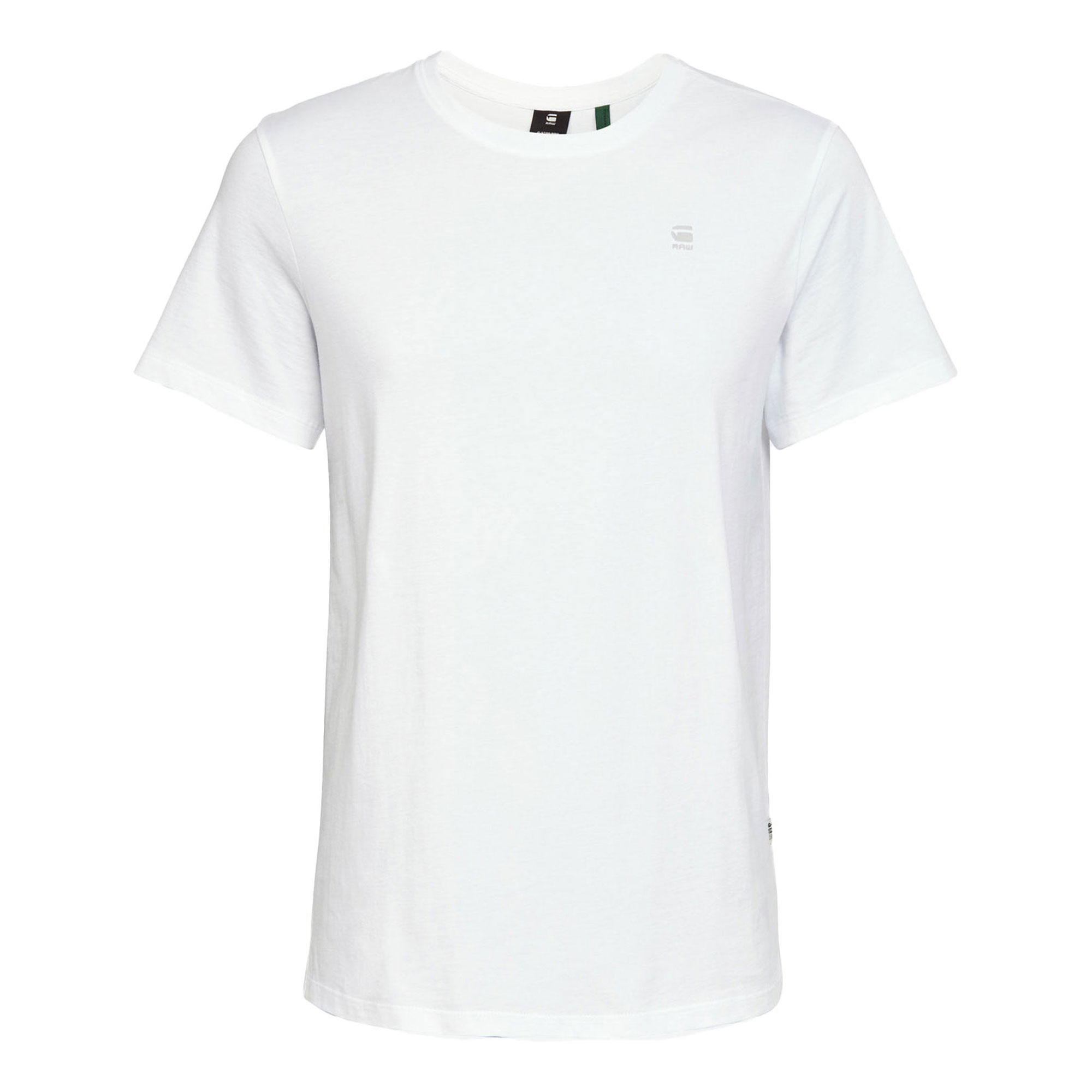 G-Star Herren Weiß Kurzarm-T-Shirt Base-S R T - Bild 4