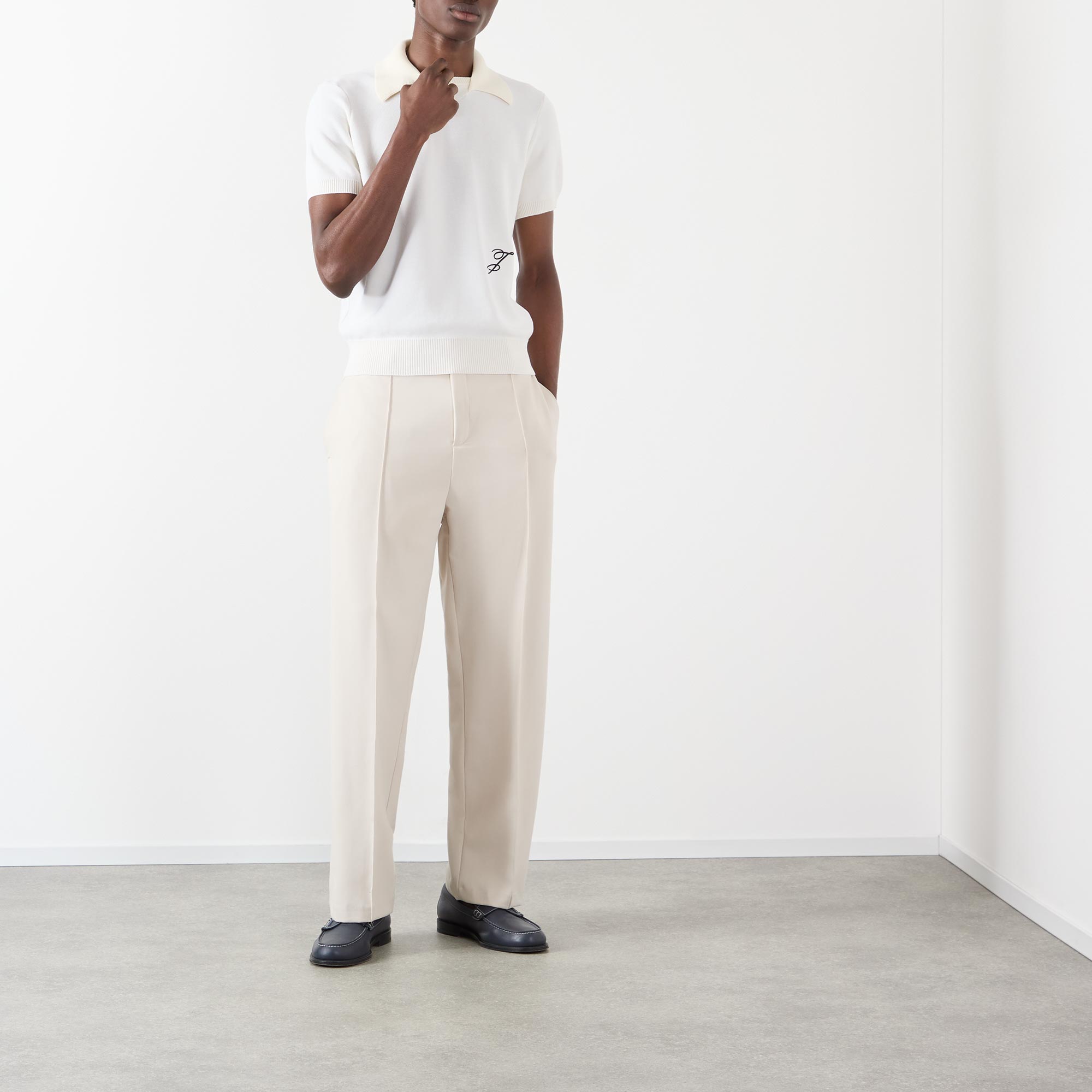 The J Knit Polo Shirt