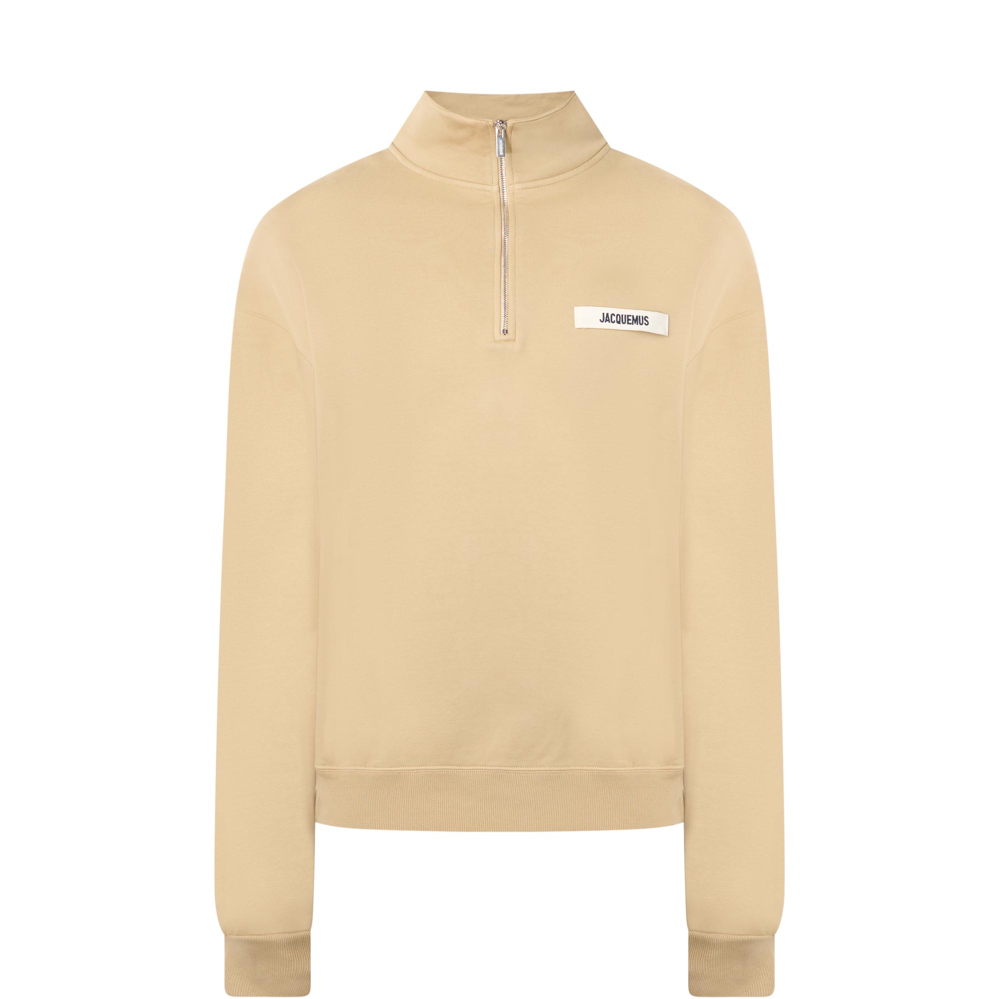 Le Camionneur Gros Grain Logo Half-Zip Sweatshirt