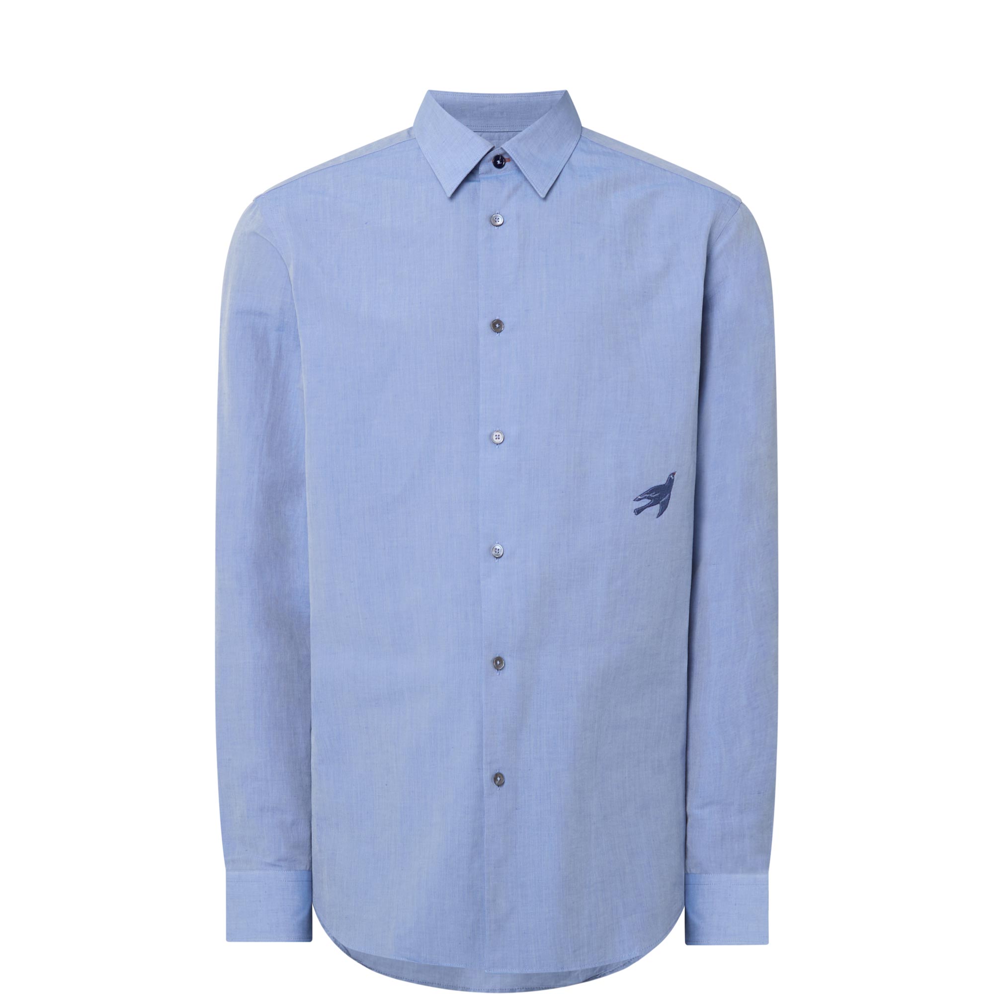 Embroidered Dove Casual Shirt