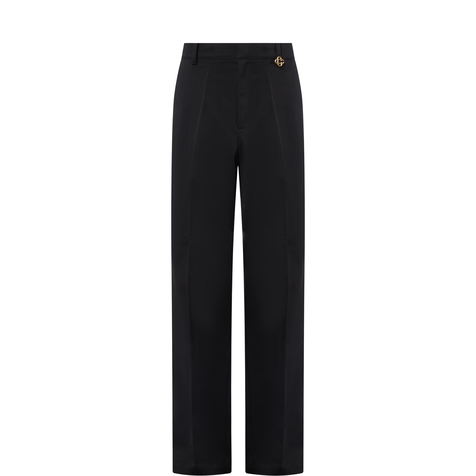 Logo Straight Leg Chinos