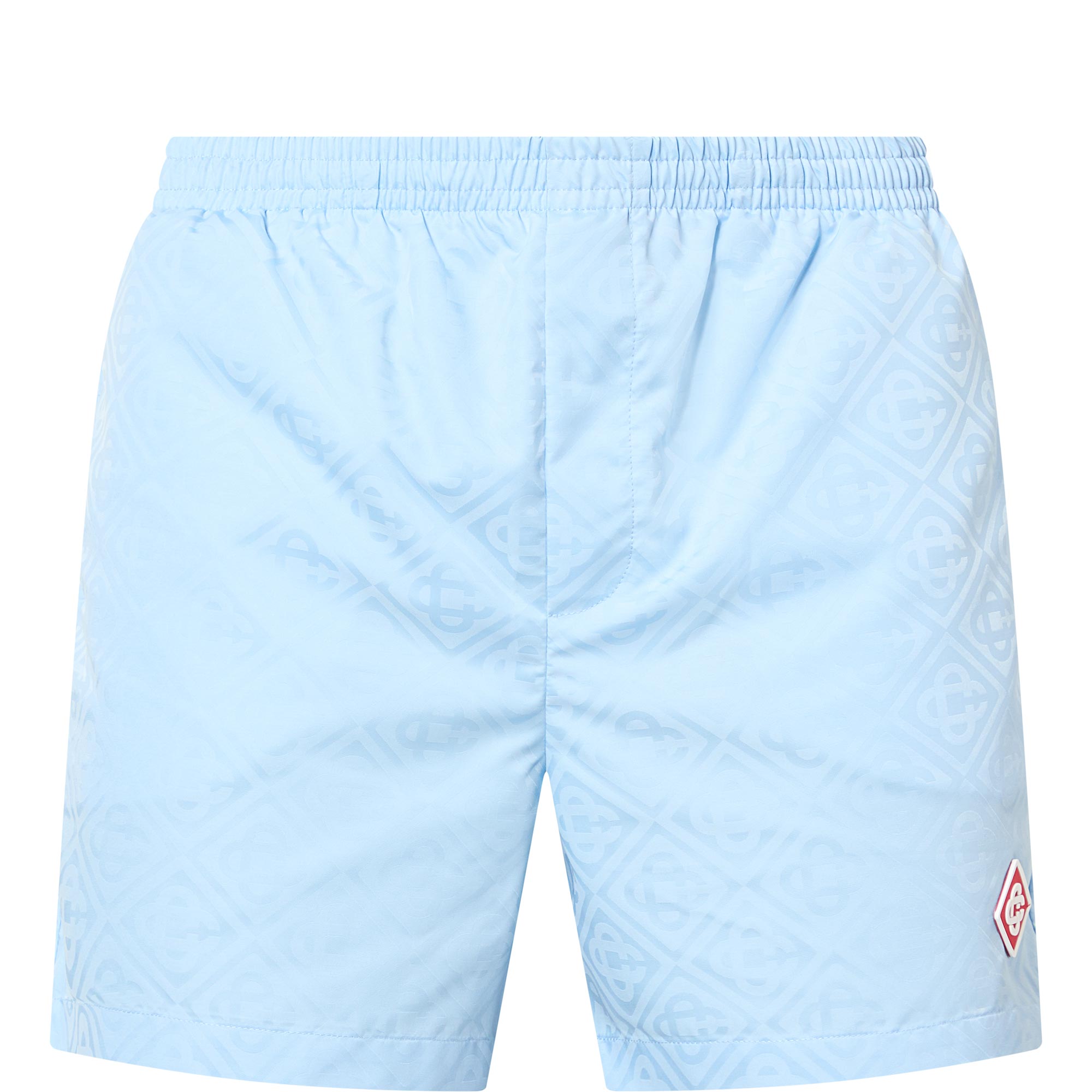 Monogram Logo Jacquard Swim Shorts