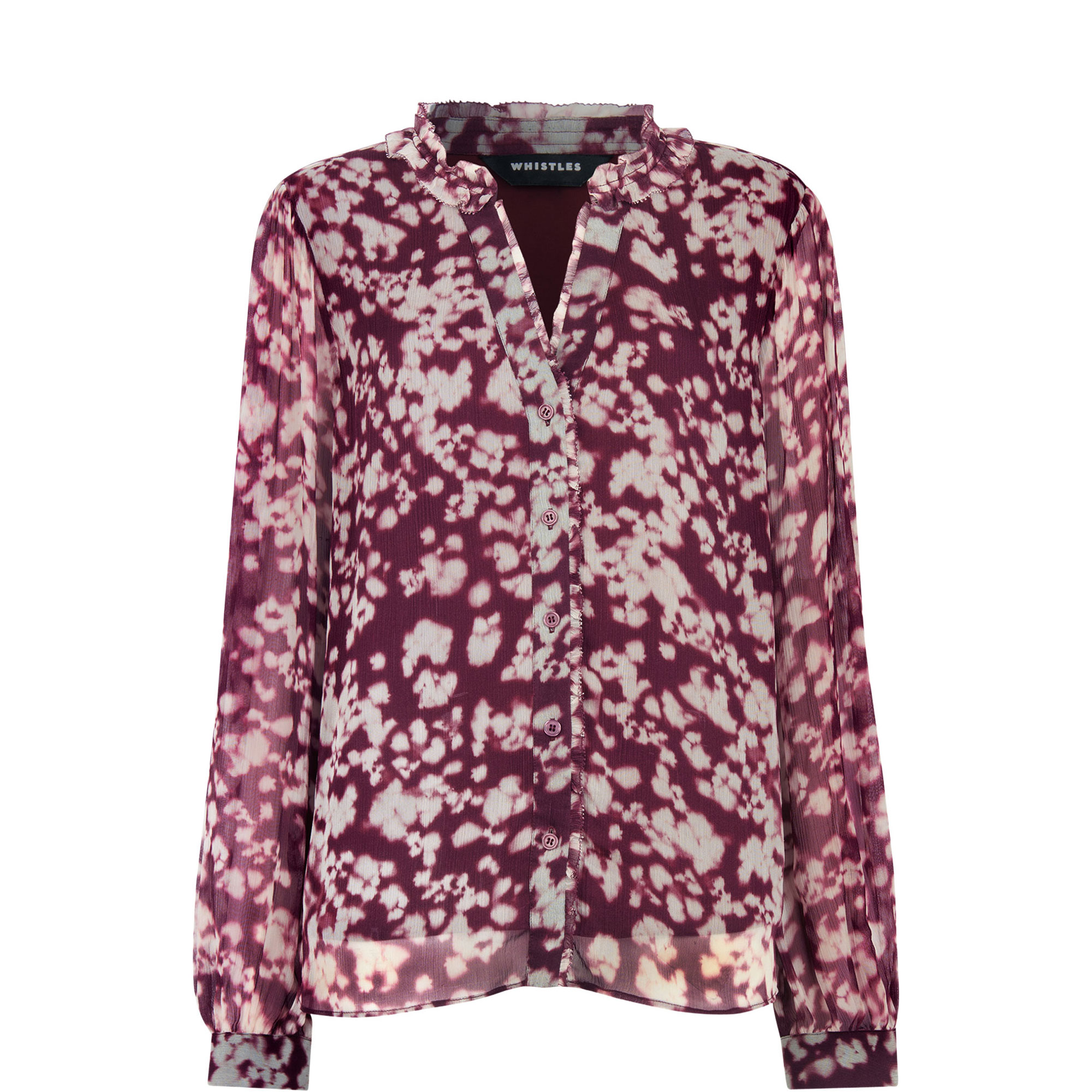 Inky Floral Blouse