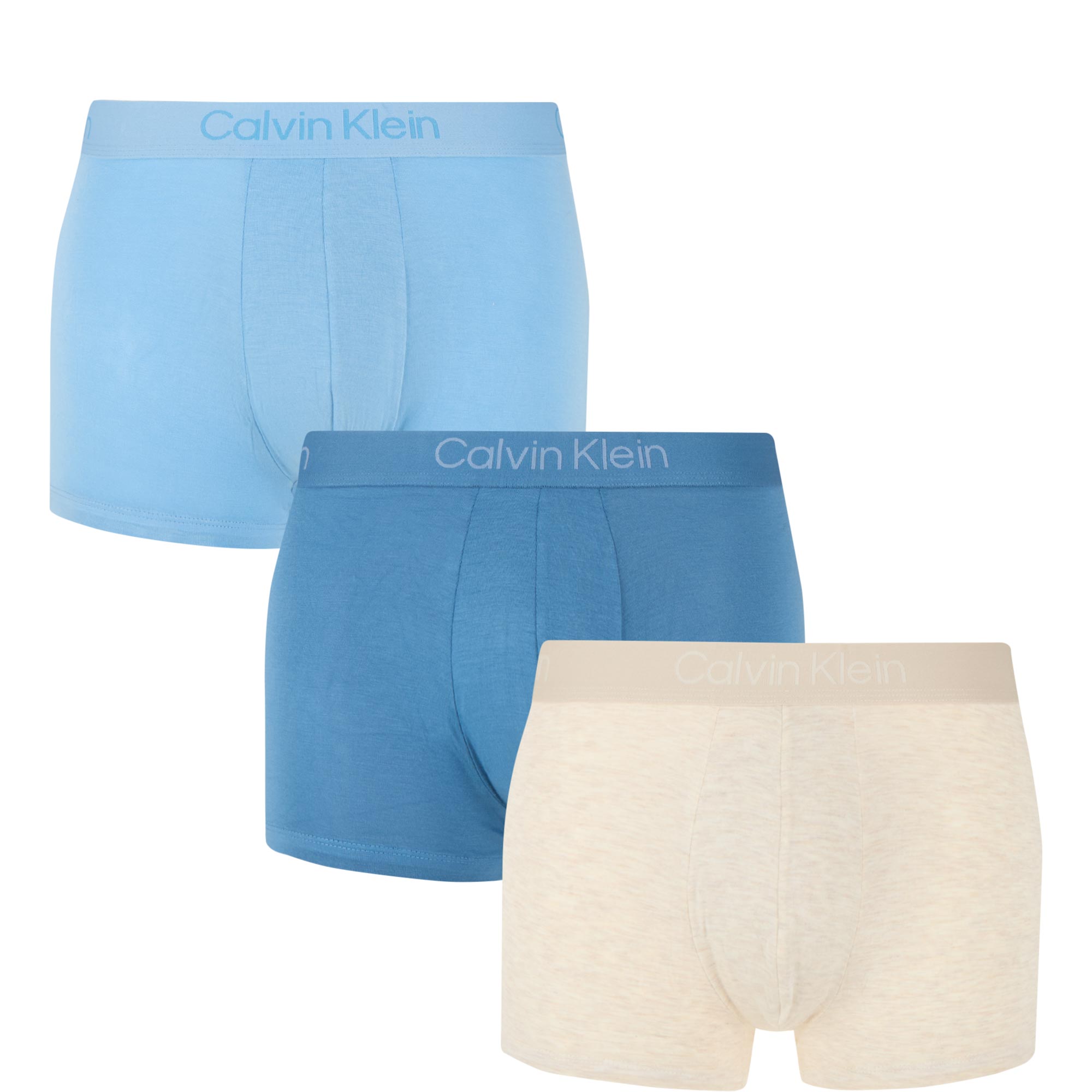 Three-Pack Ultra Soft Logo Trunks