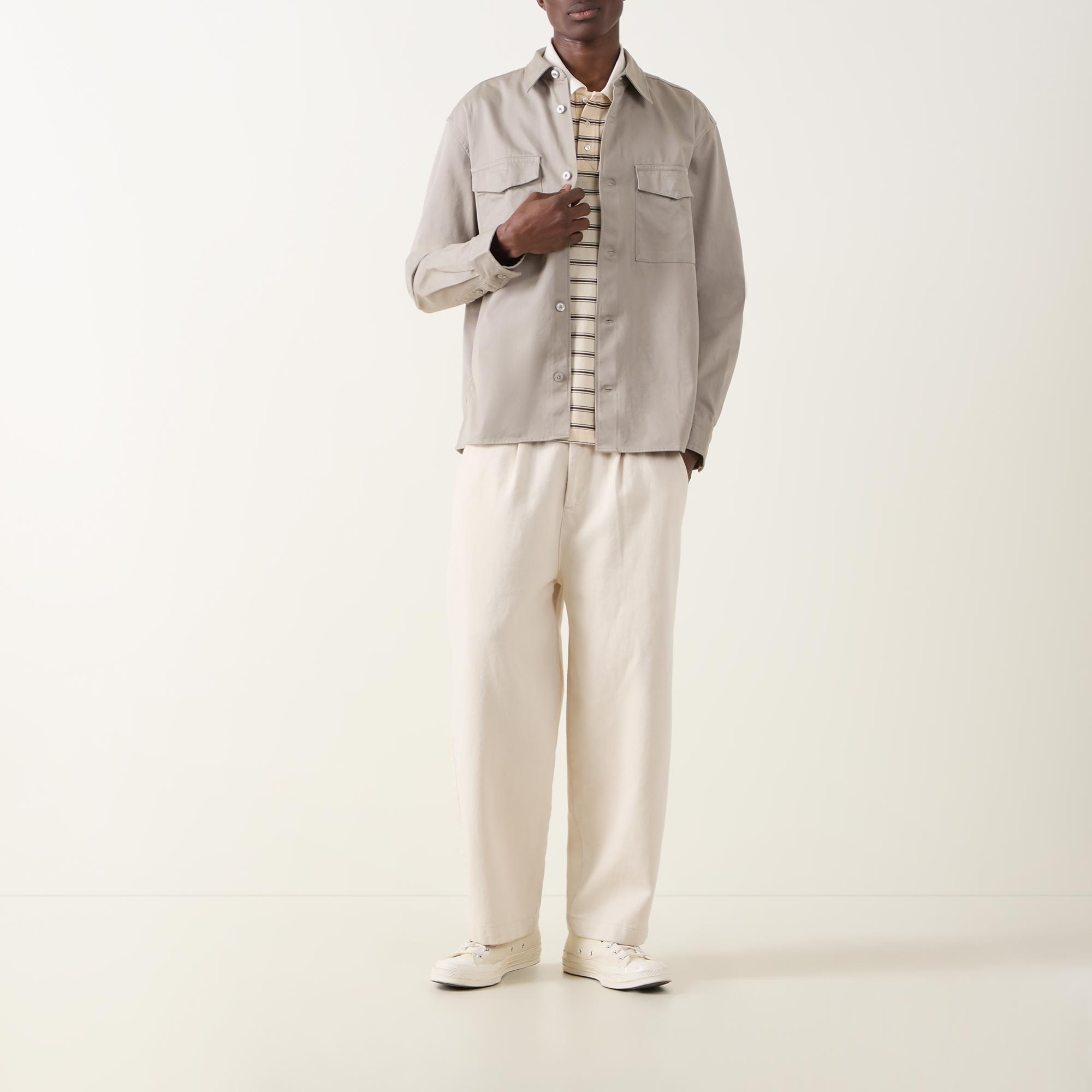 Utility Logo Overshirt