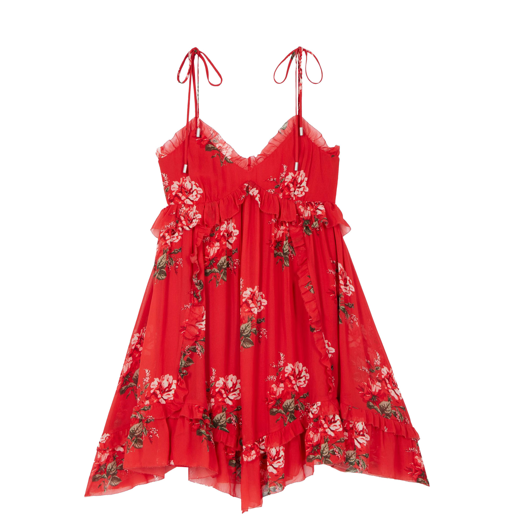 Floral Ruffle Dress