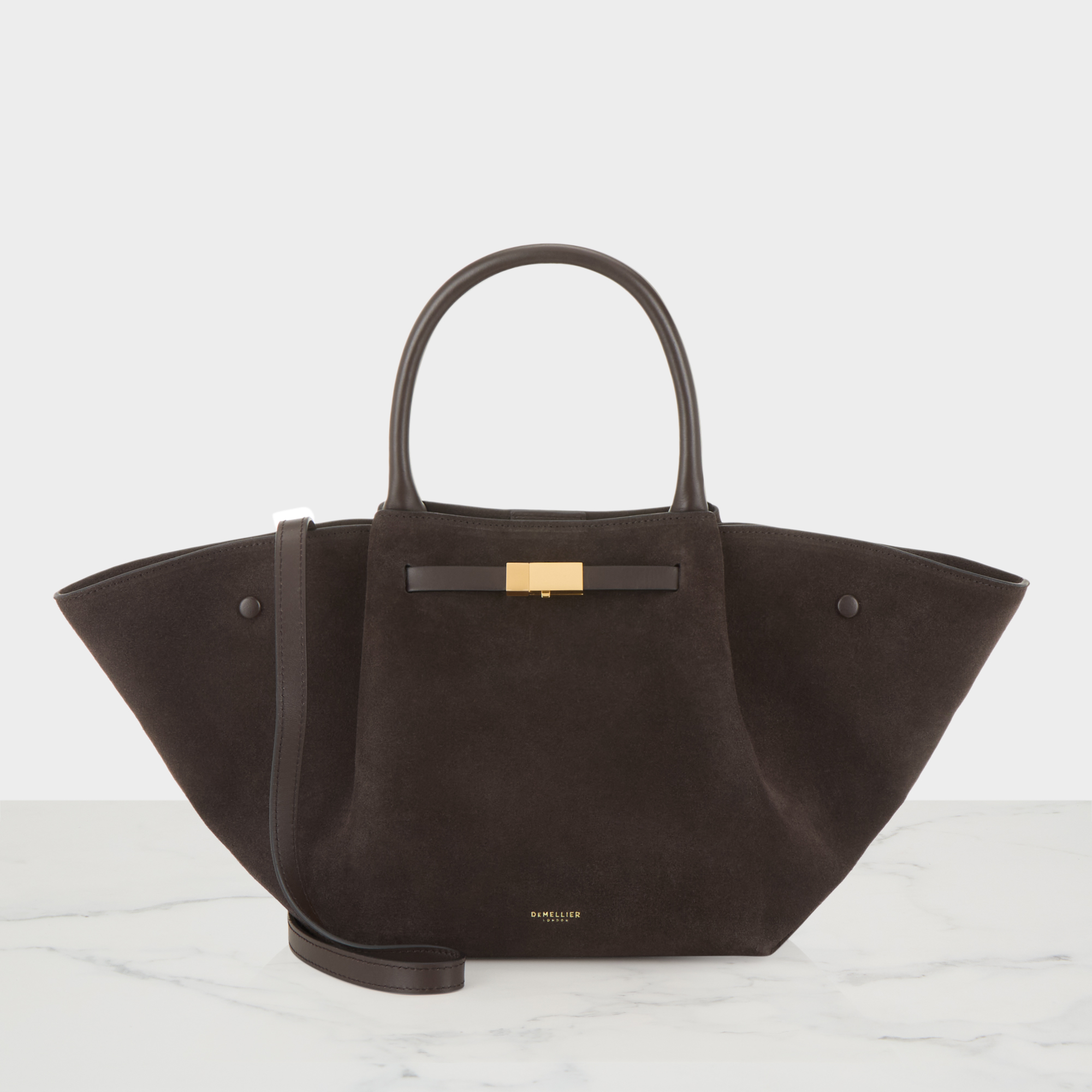 New York Suede Midi Tote Bag