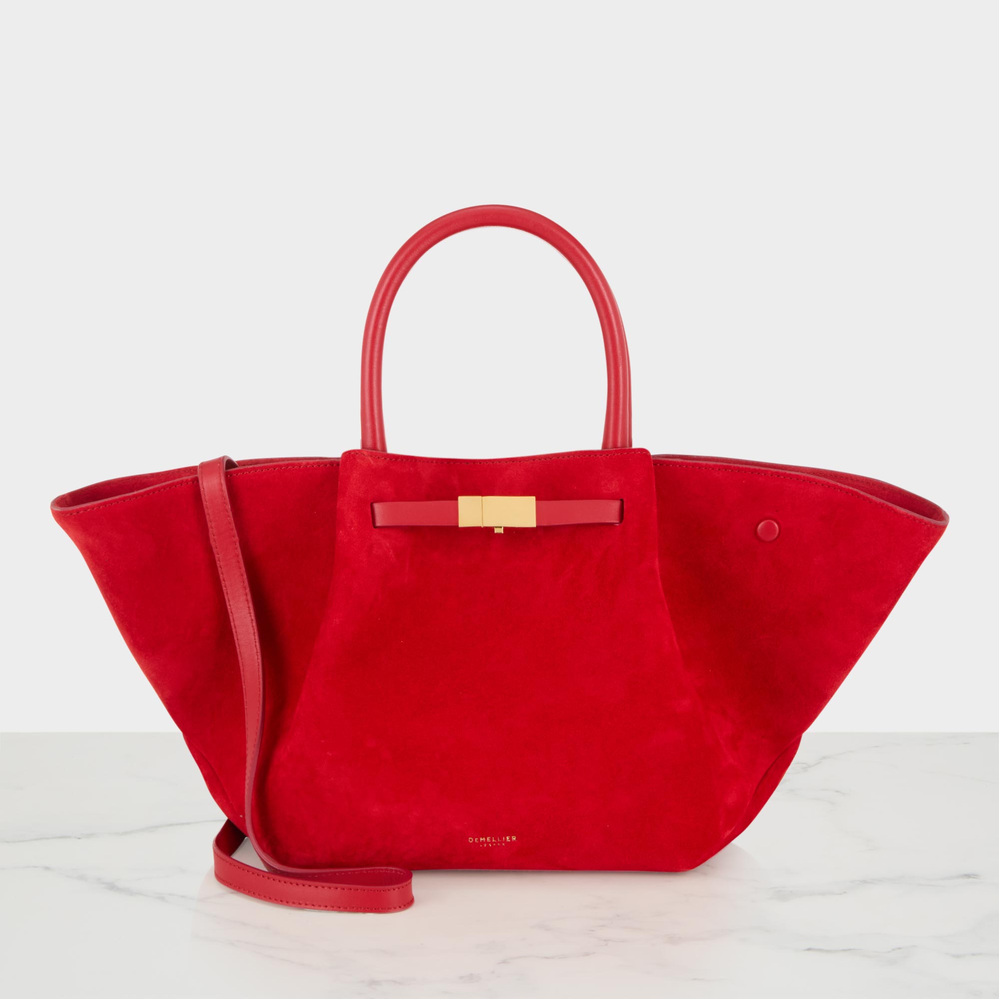 New York Suede Midi Tote Bag
