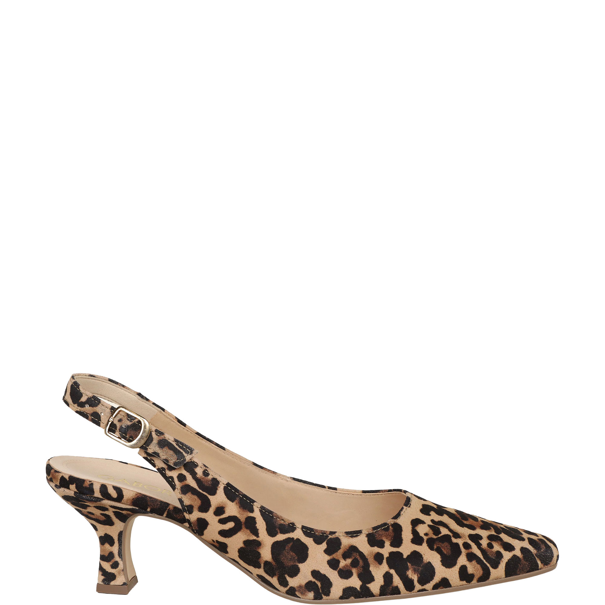 Lindy Leopard Court Shoes