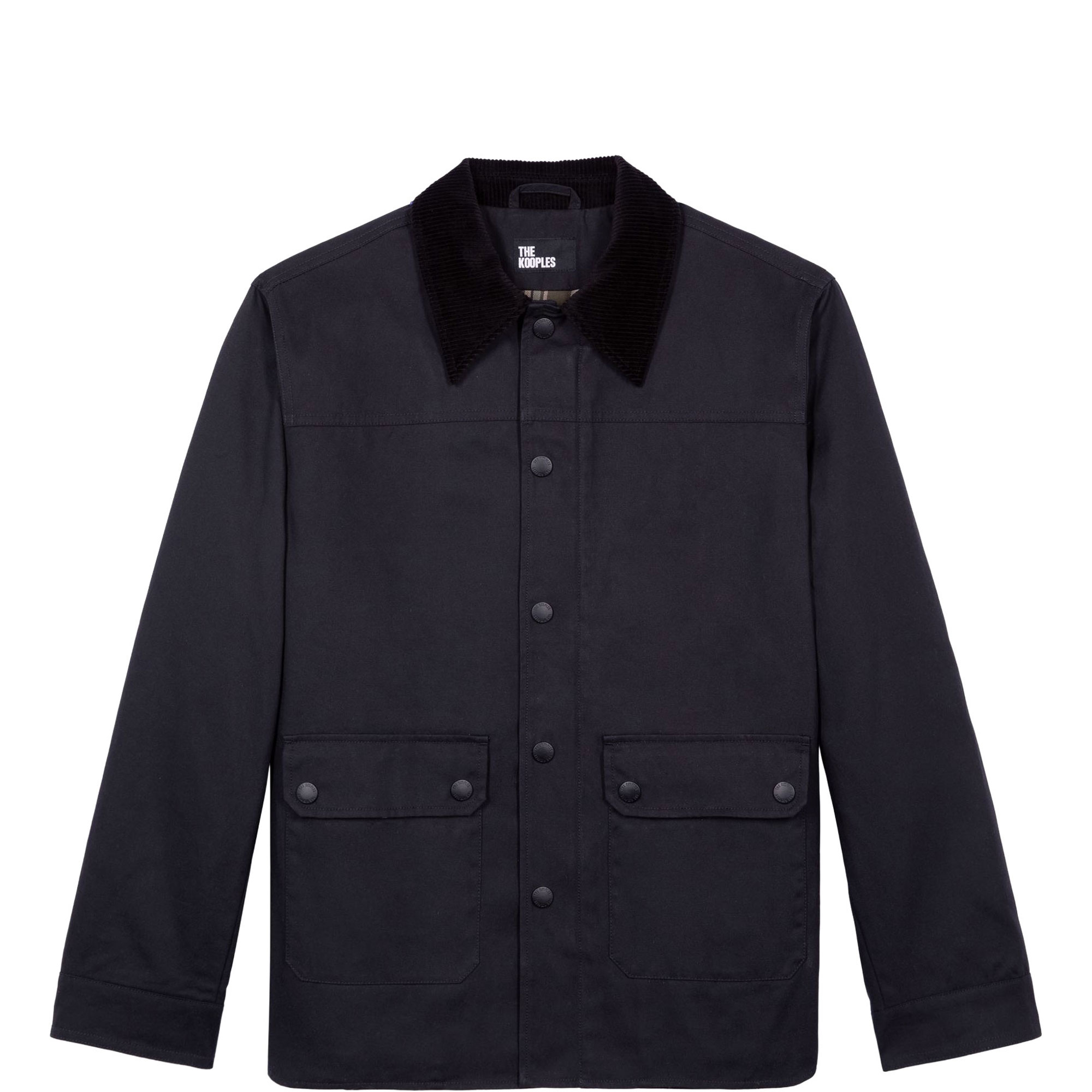 Corduroy Collar Overshirt