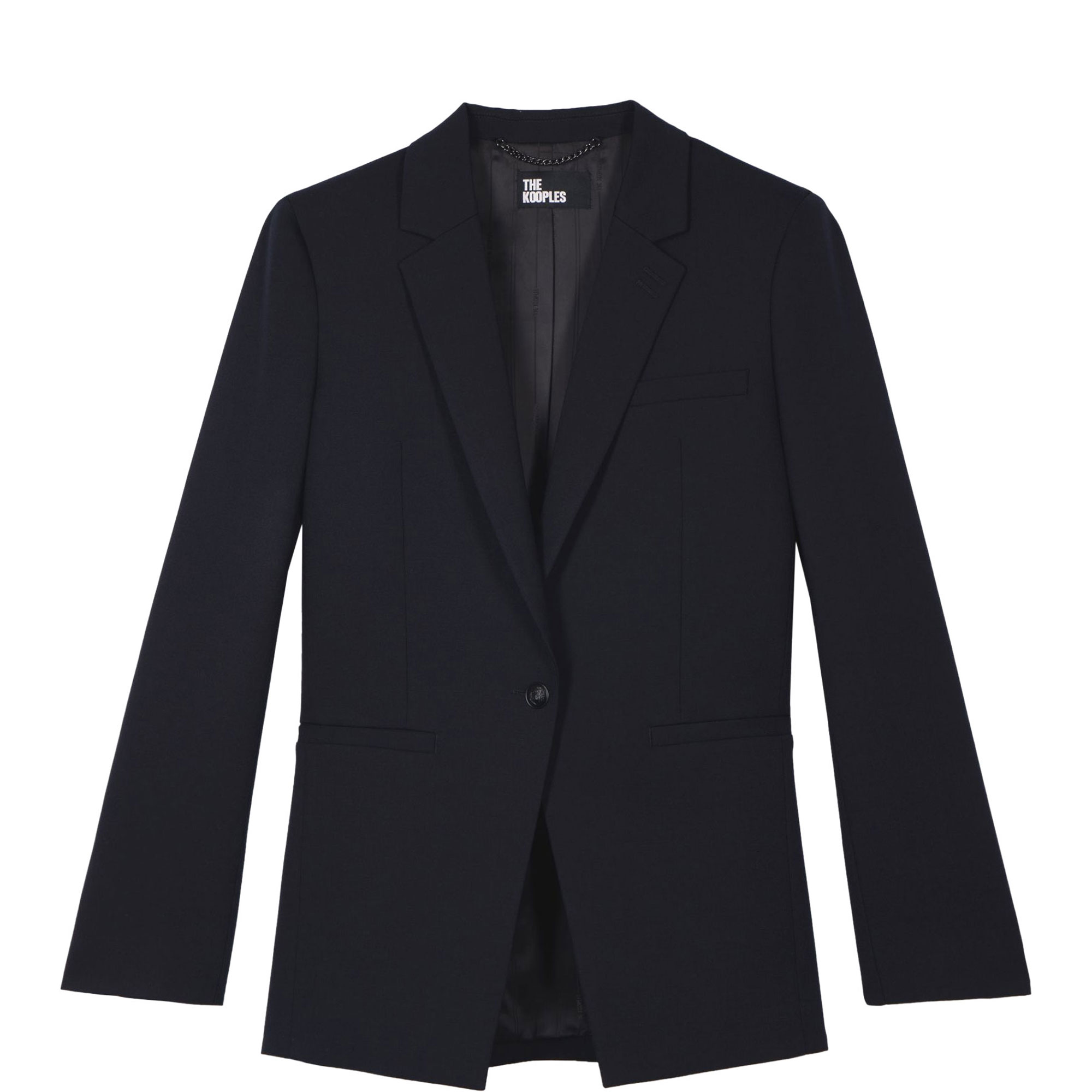 Single-Breasted Suit Jacket