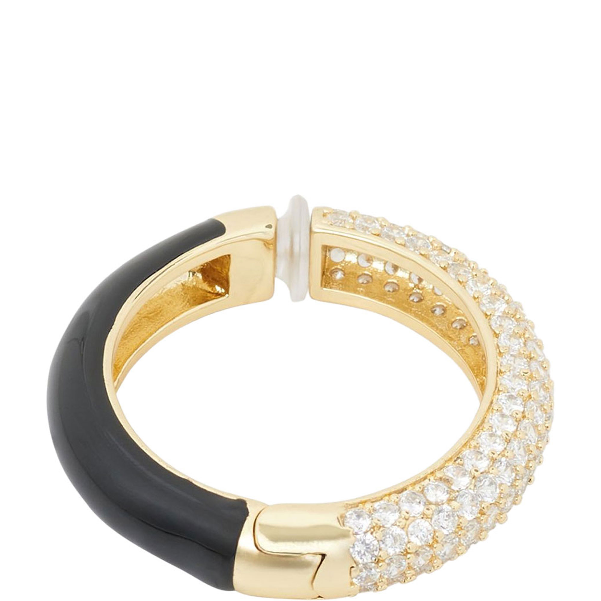 Rhinestone Embellished Ear Cuff